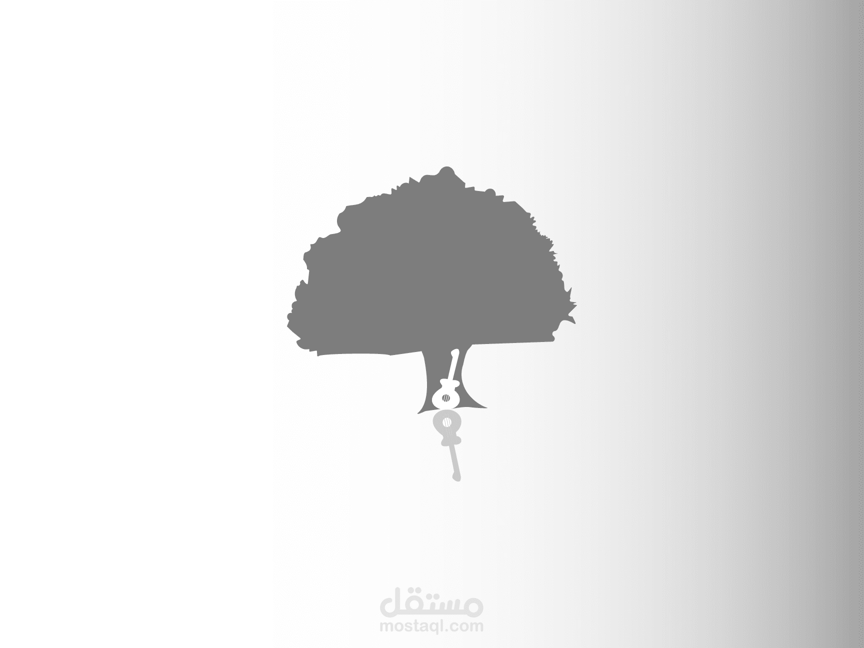 نموذج لوقو لشركة او قناه موسيقيه