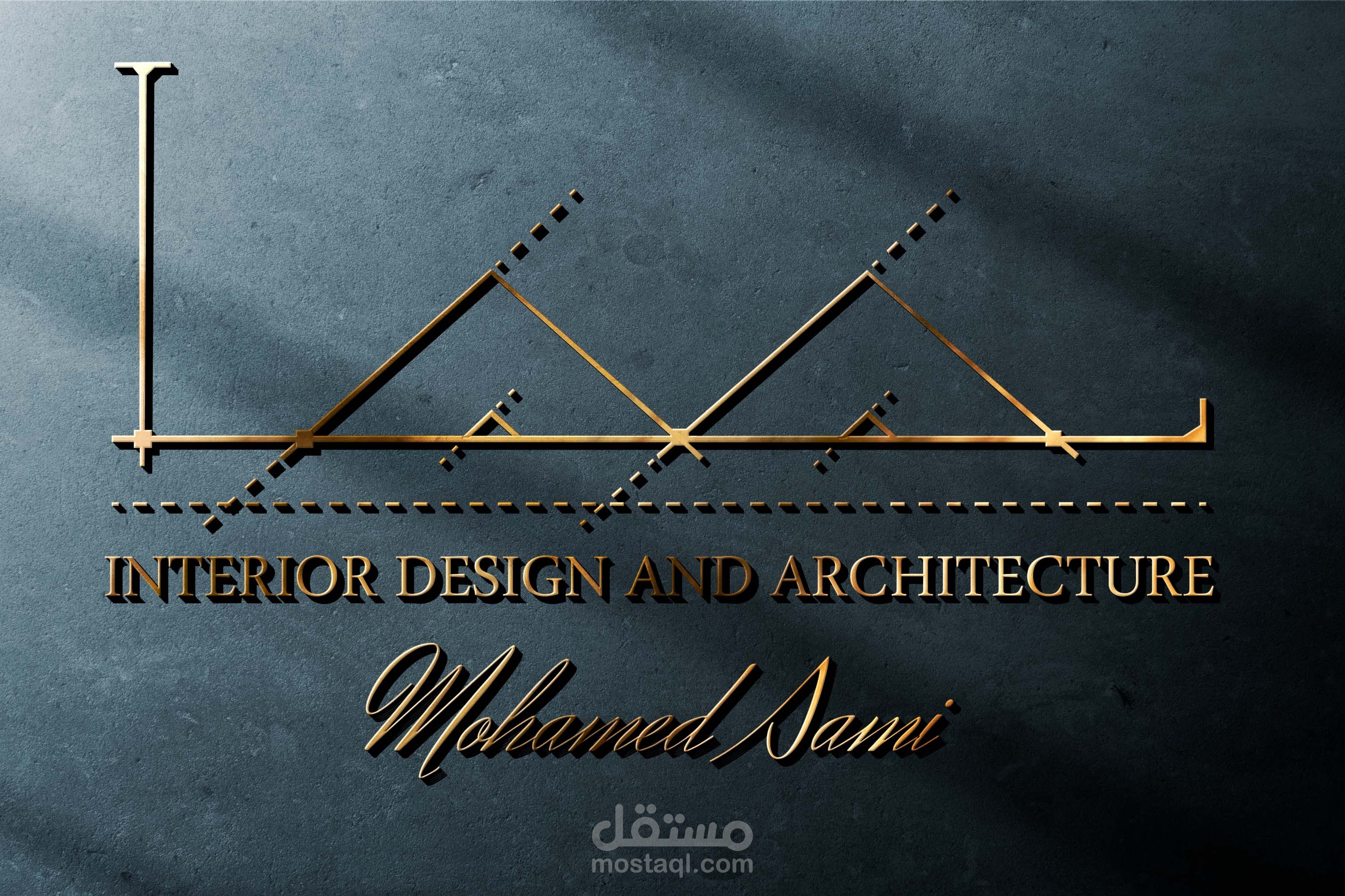 شعار خاص بمهندس معماري داخلي و خارجي