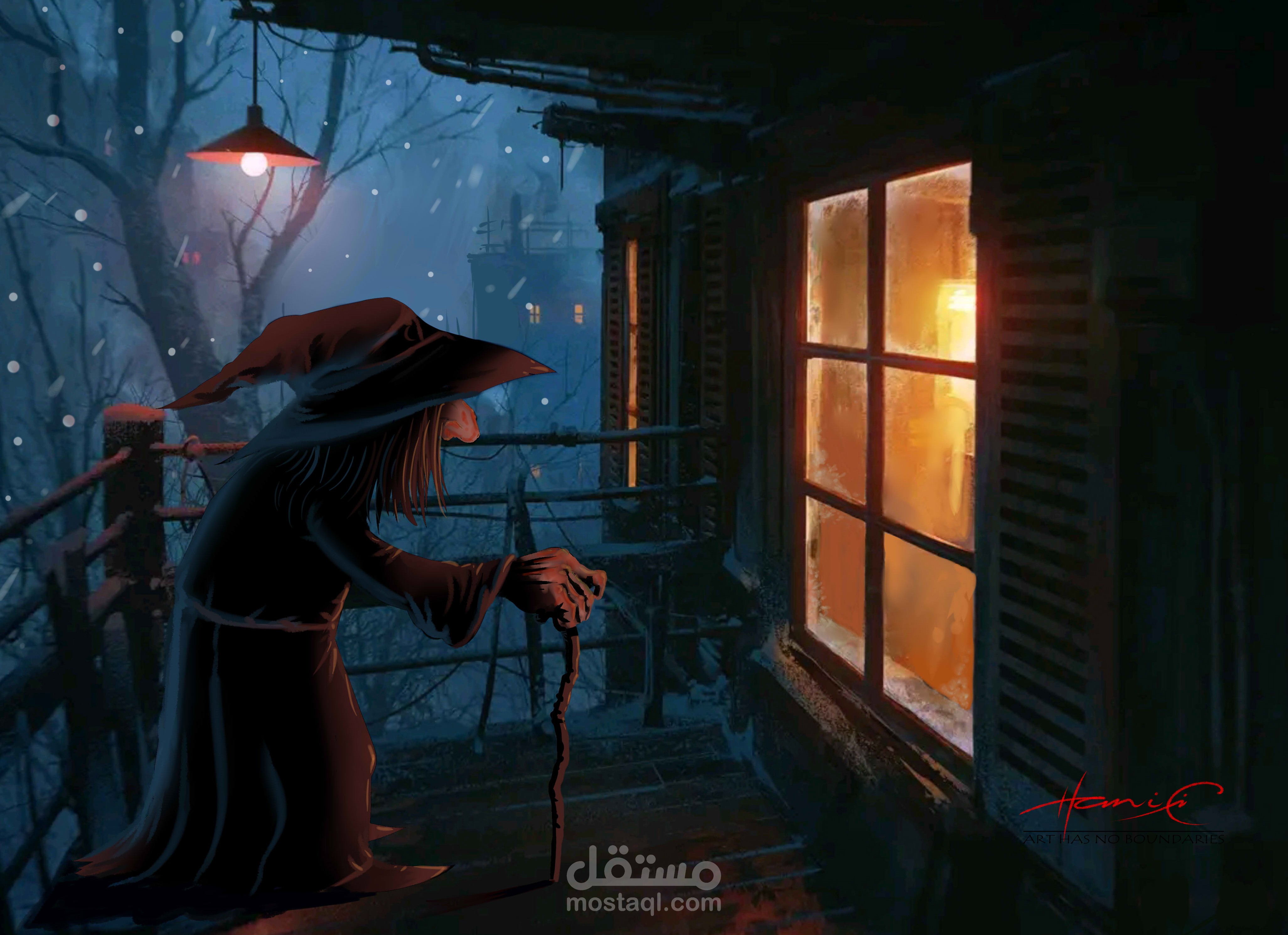 مشهد لقصة اطفال