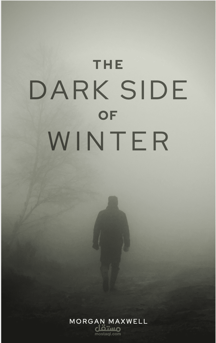 غلاف لرواية the dark side of winter