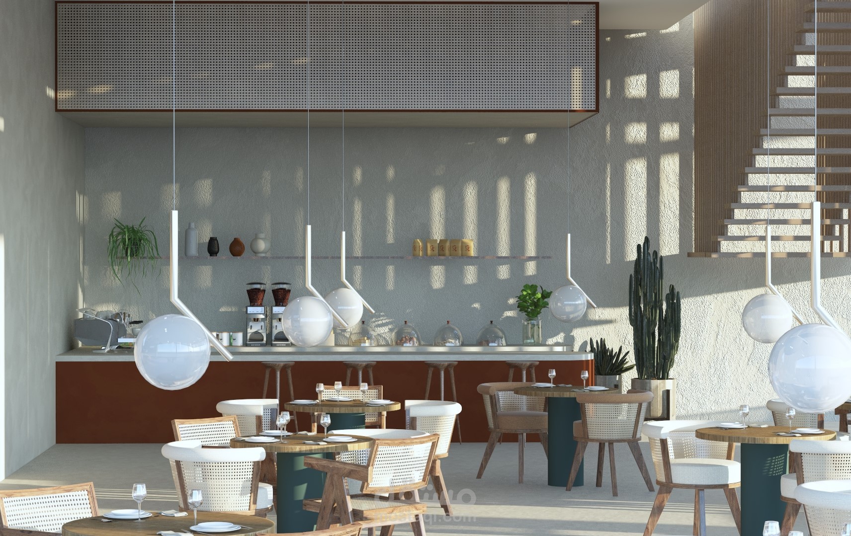 Motel cafe