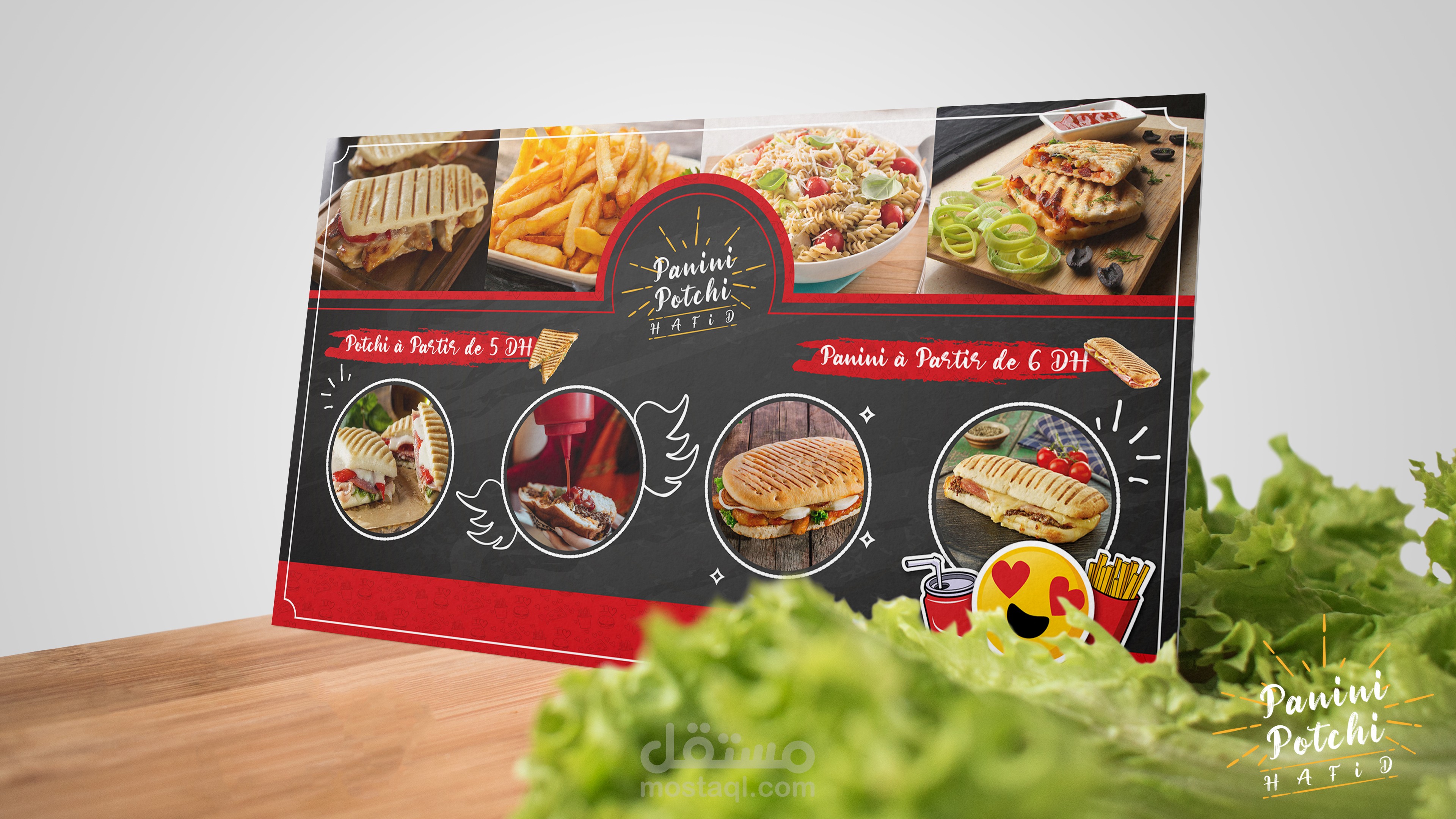قائمة طعام menu