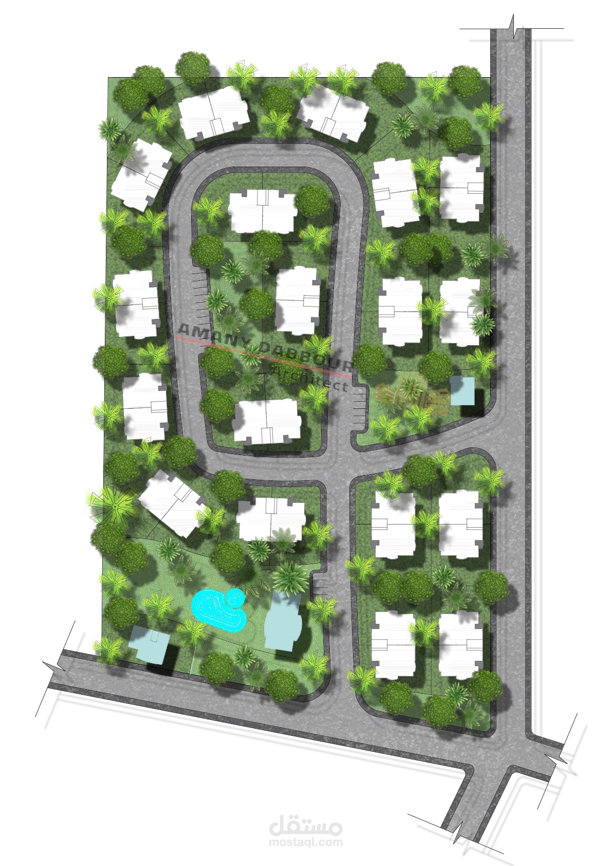 مجاورة سكنية
