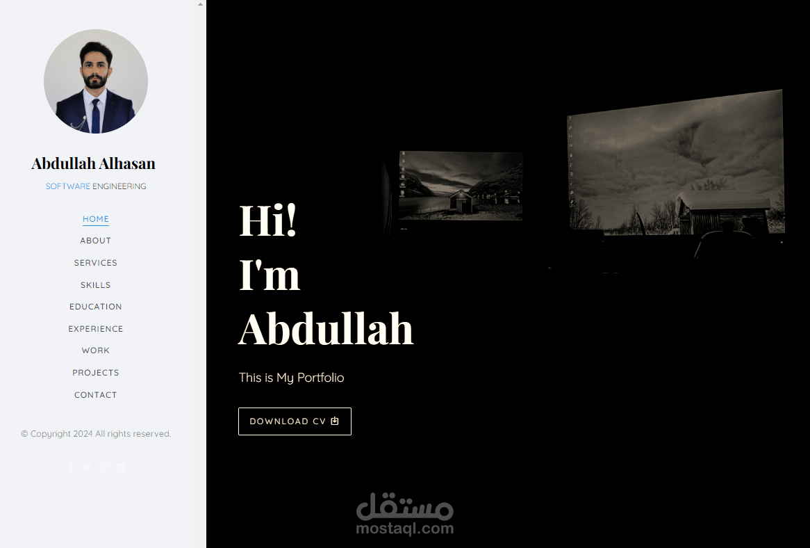 My Portfolio - محفظتي