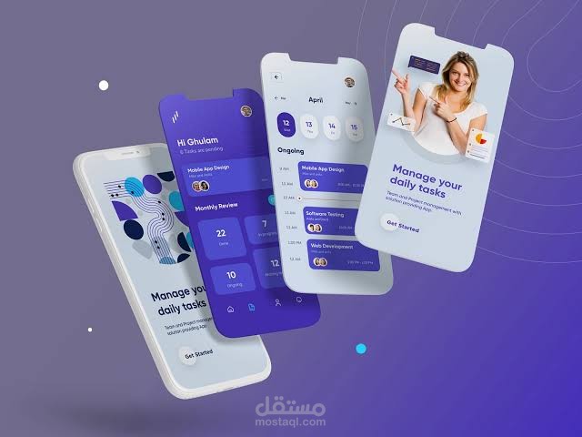عمل تطبيق يعمل بنظام Android&Ios