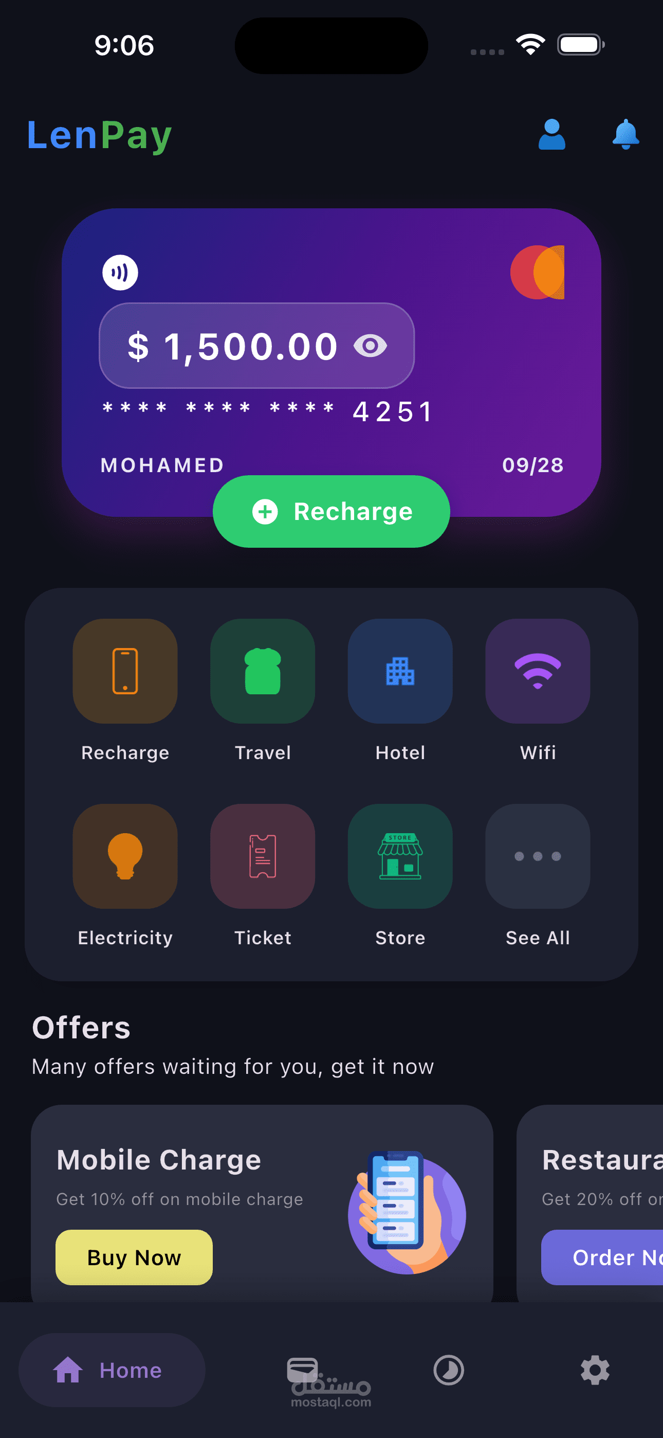 تطبيق محفظه بنكيه