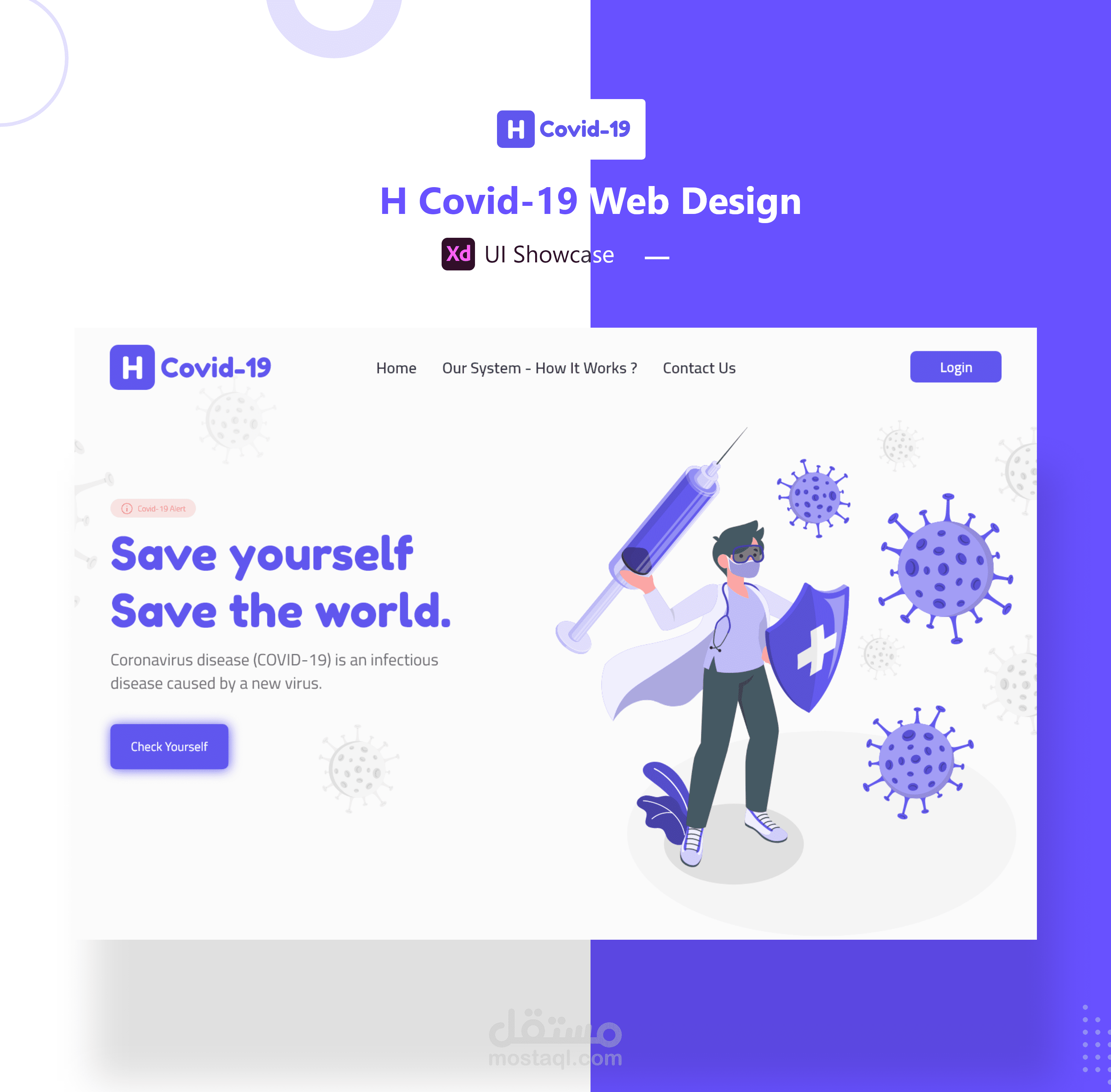 H Covid-19 website