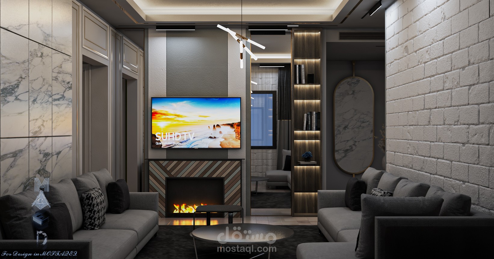 تصميم داخلي 3D (ليفنج)