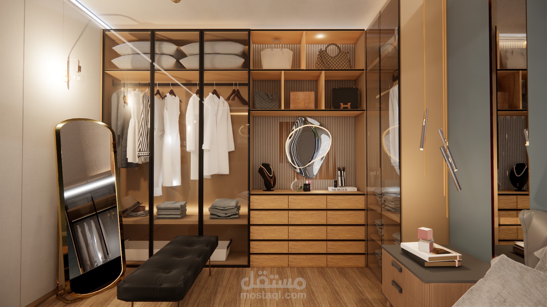 Dressing room for MBR