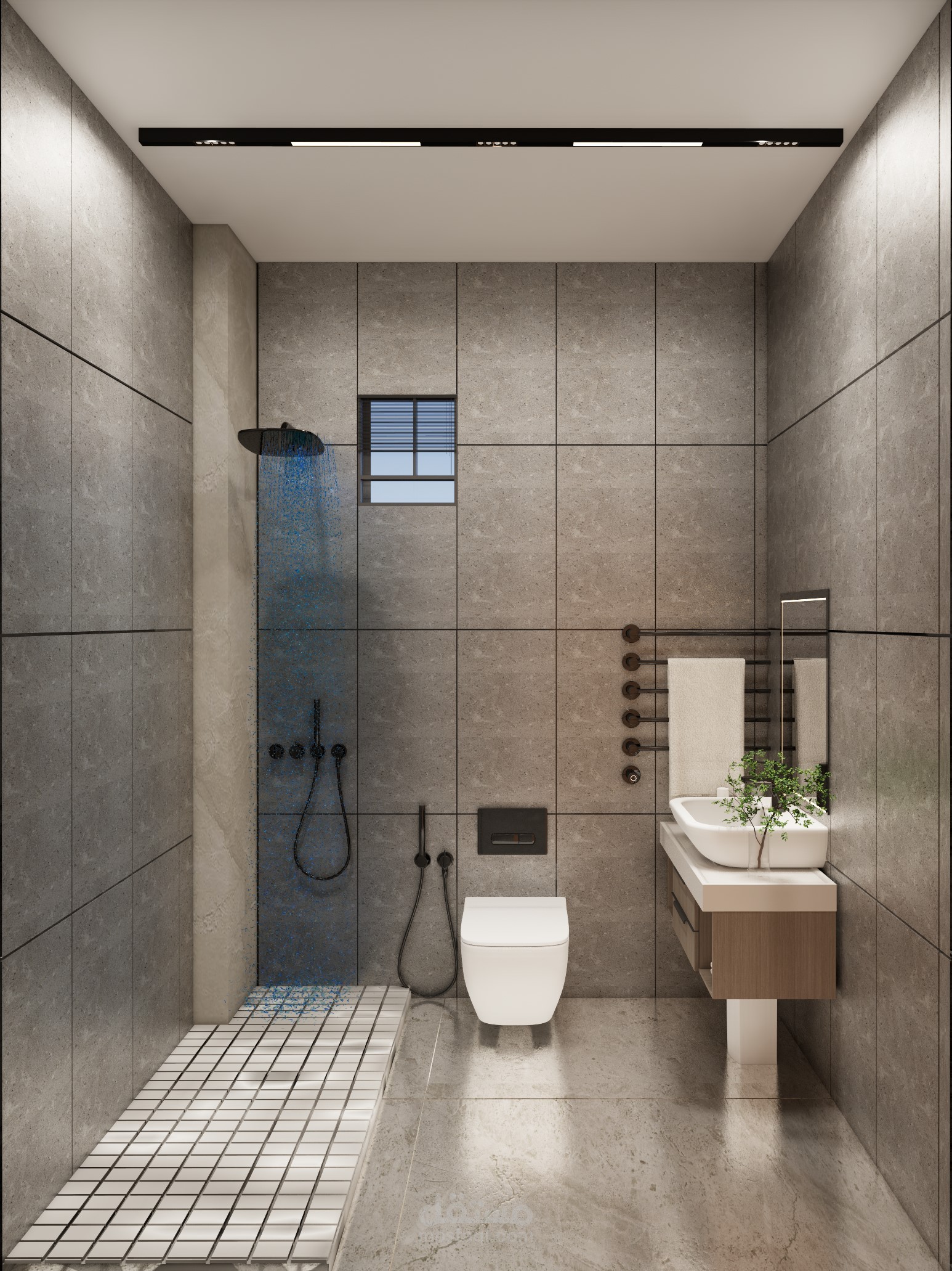 حمام مودرن بالسعودية بالطايف