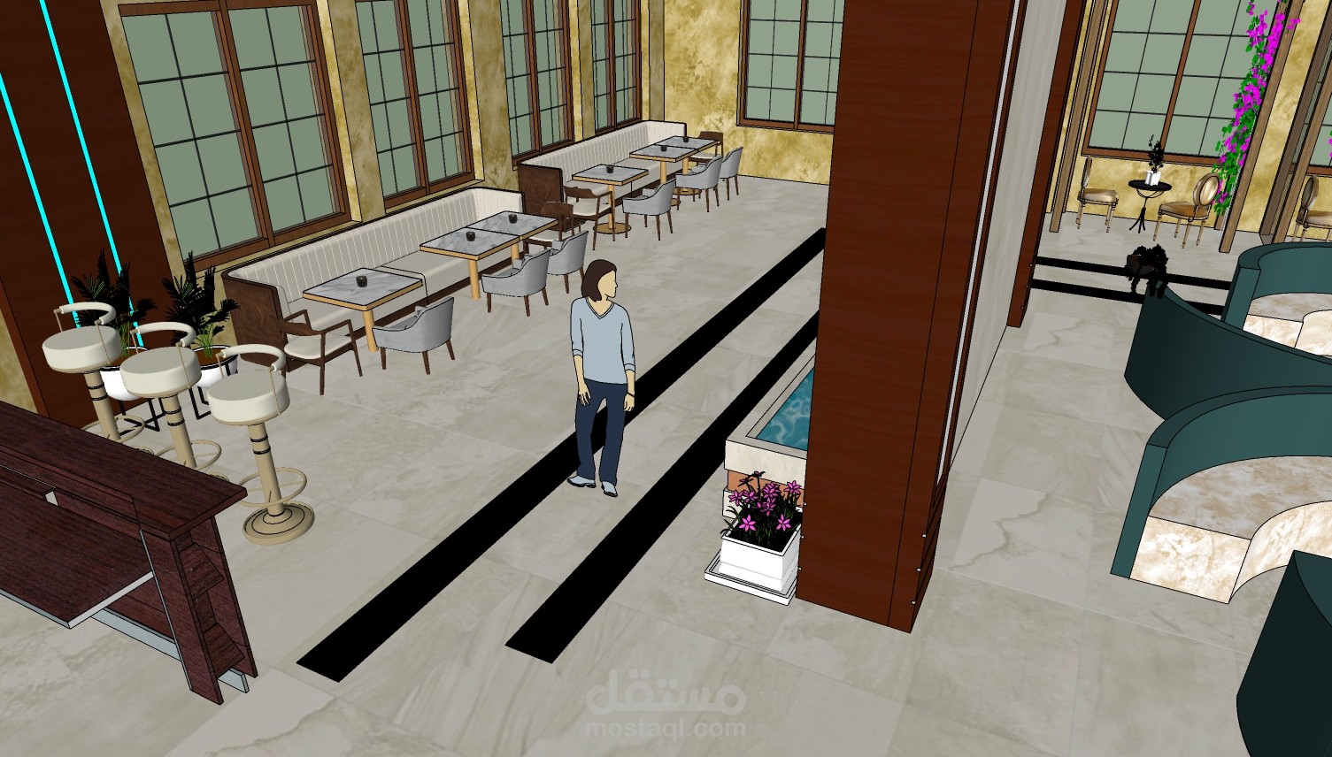 فندق (تصميم داخلي )