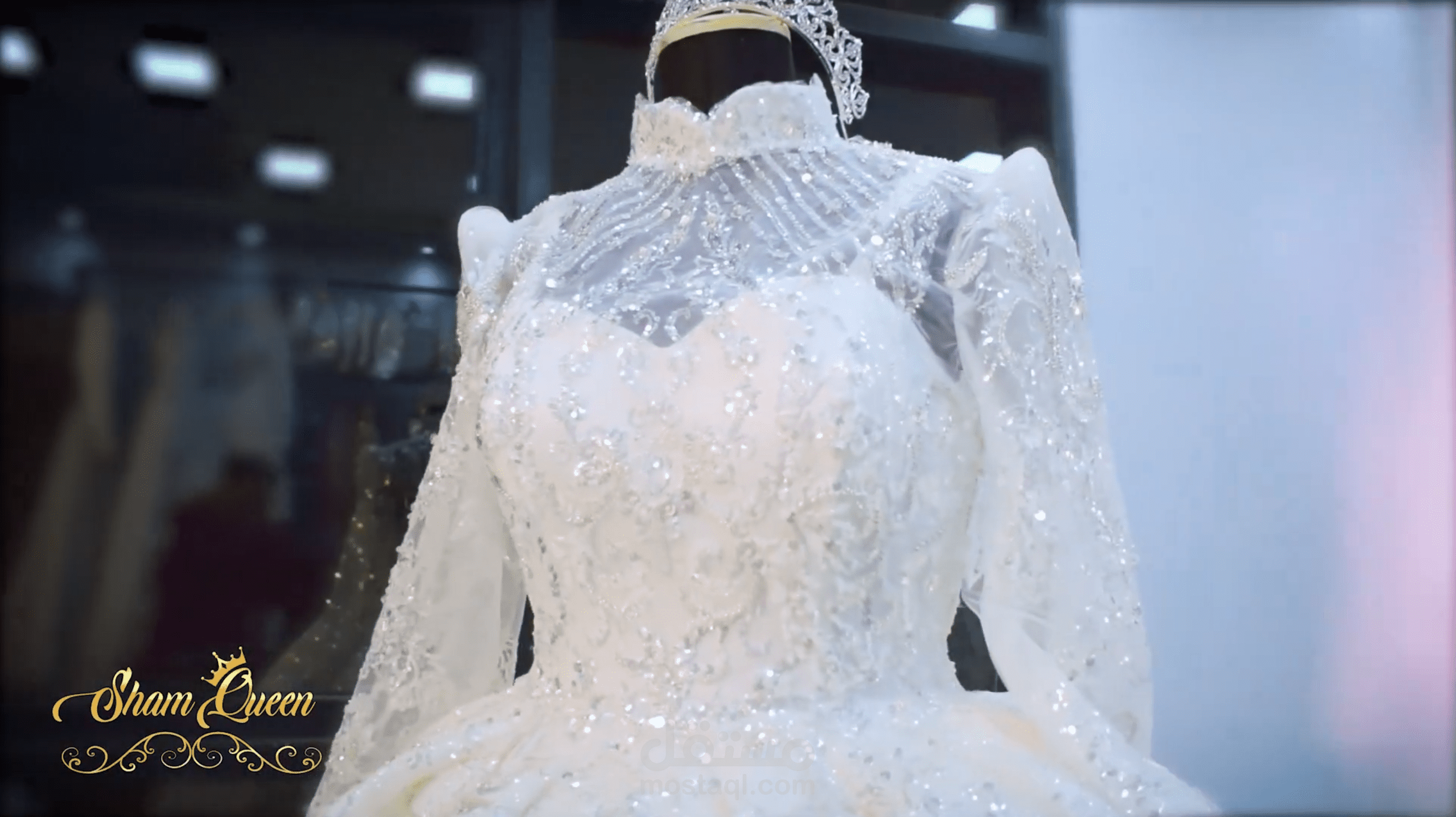انشاء فيديو لفساتين الزفاف Sham Queen