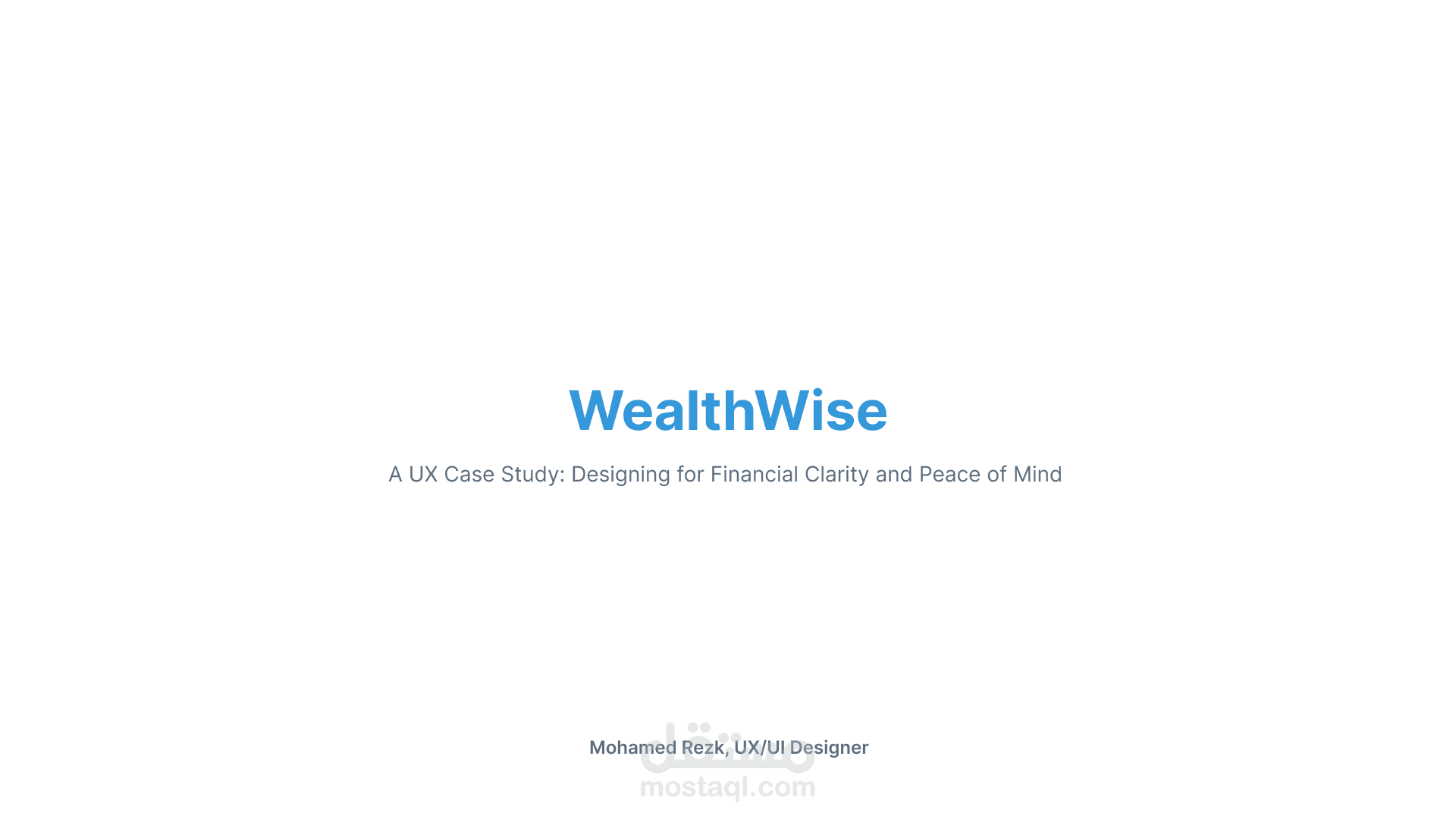 (WealthWise App ( wealth manger