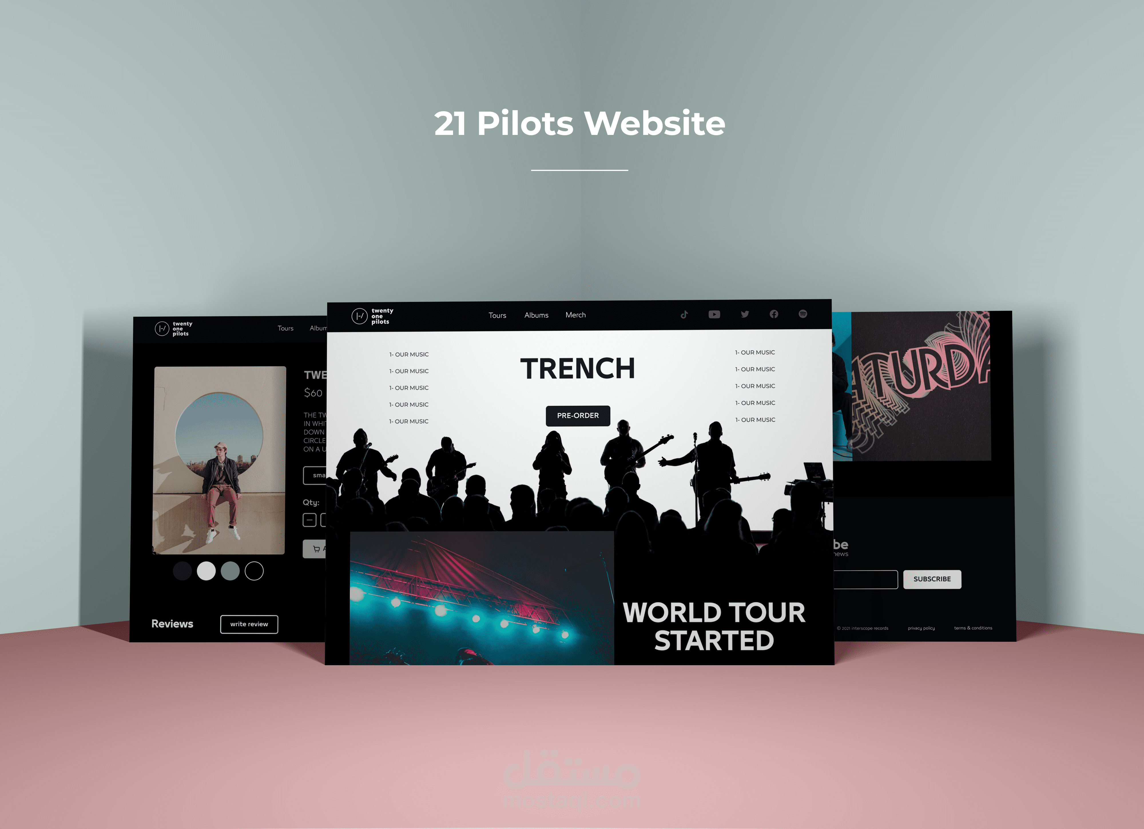 Band web UI Design