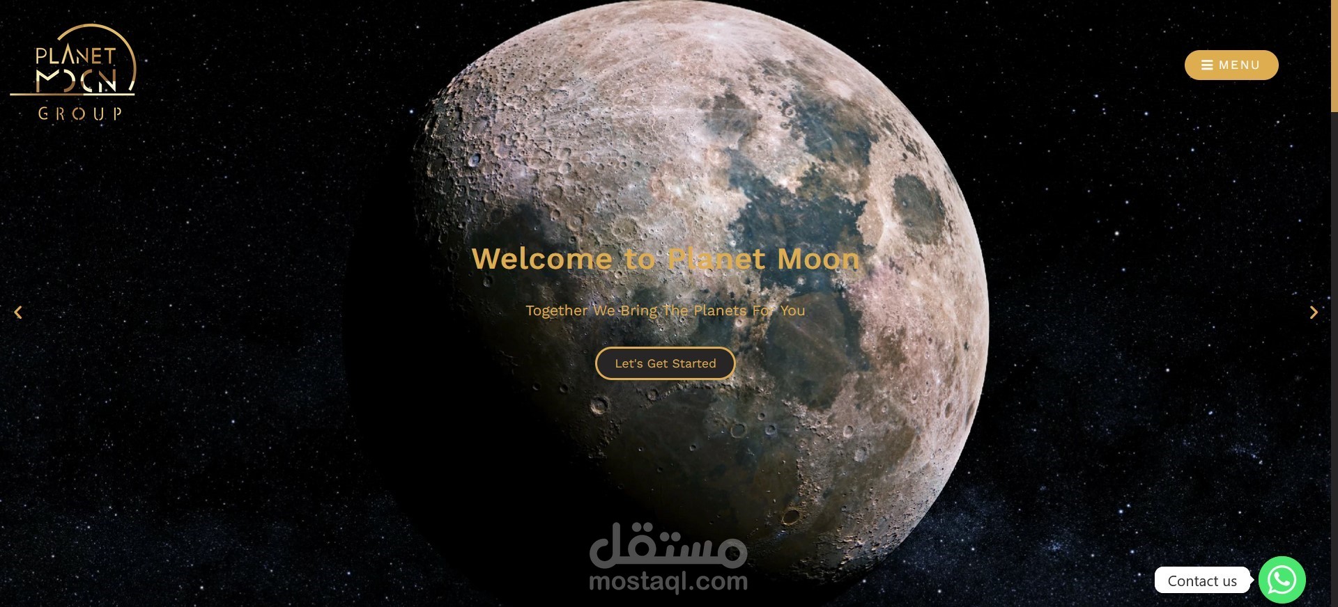 موقع مختص بالتسويق Planet Moon