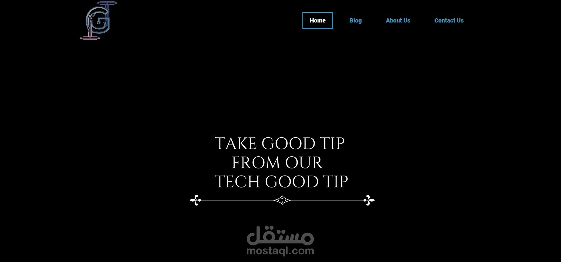 موقع لكتابة المقالات TechGoodTip