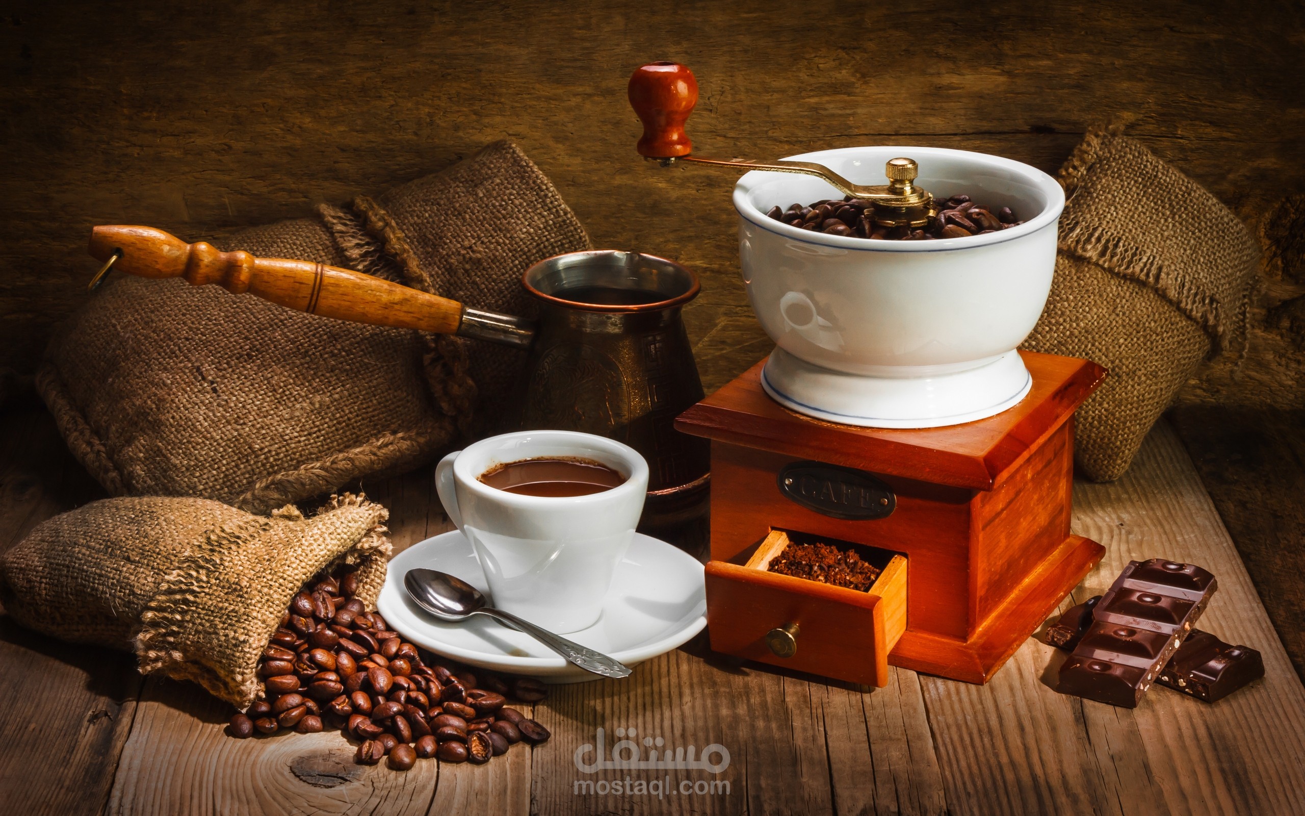 تصميم فيديو لتعريف بمنتوج القهوة 