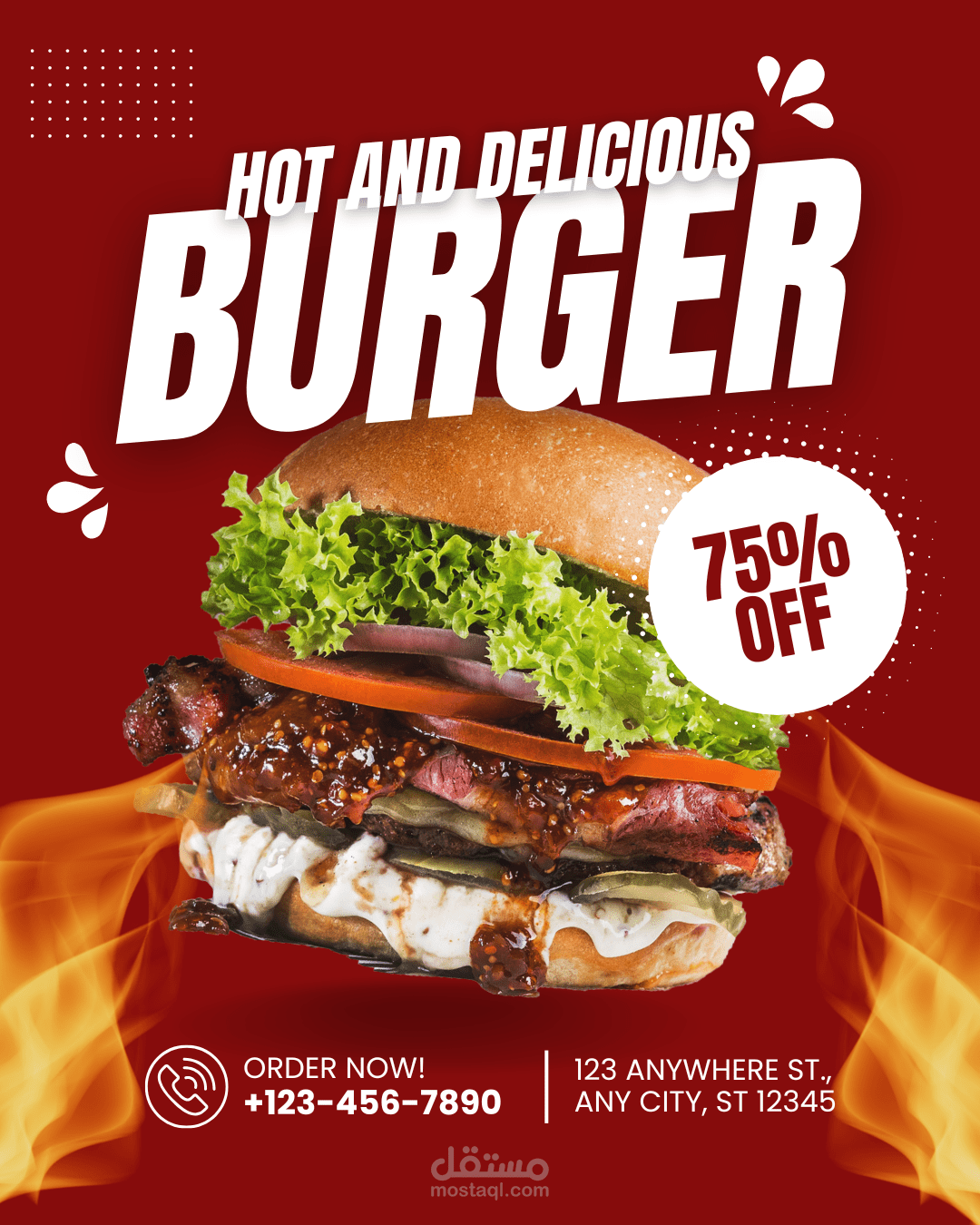 تصميم لوجو ومنيو بطريقه محترفه جذابه