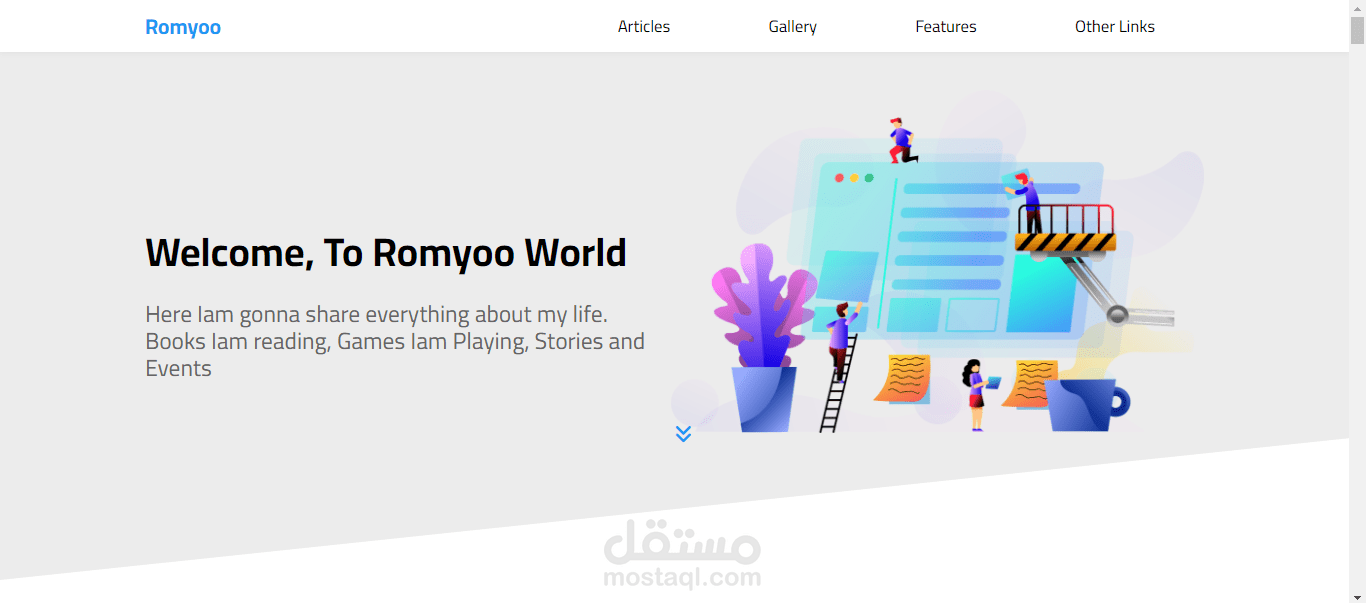 HTML&CSS Awesome Template