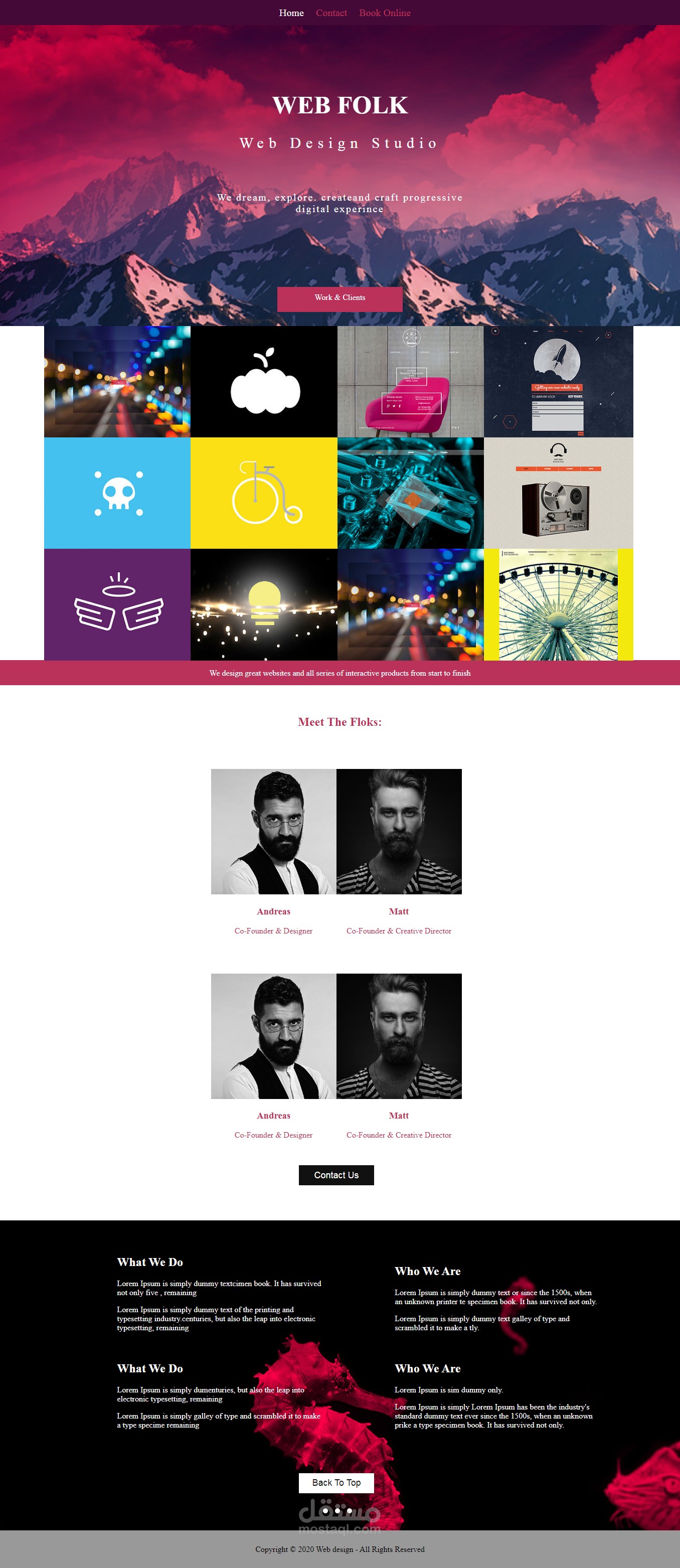 Template 1 first trial