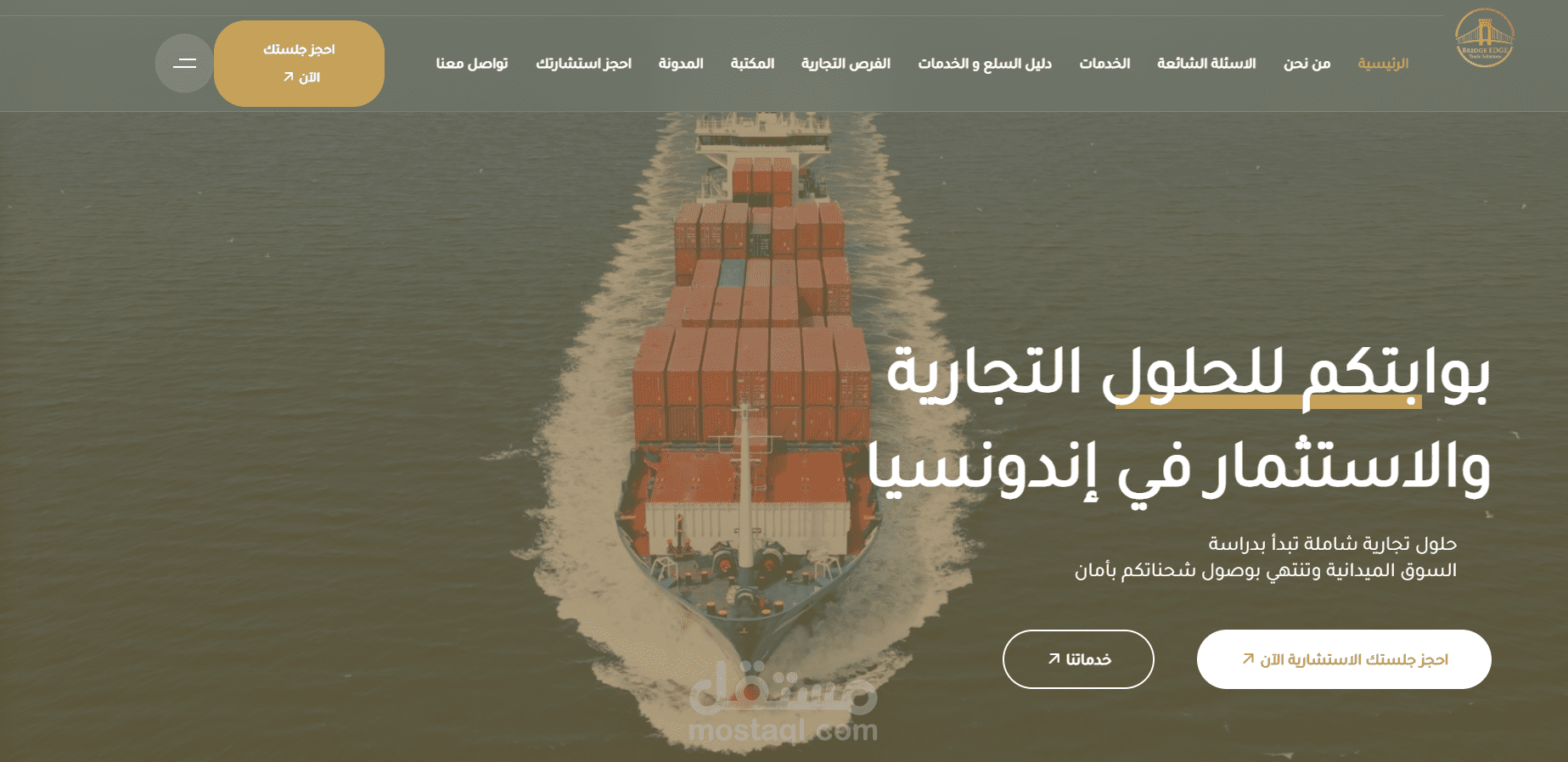 تصميم وتطوير موقع إلكتروني احترافي – WordPress