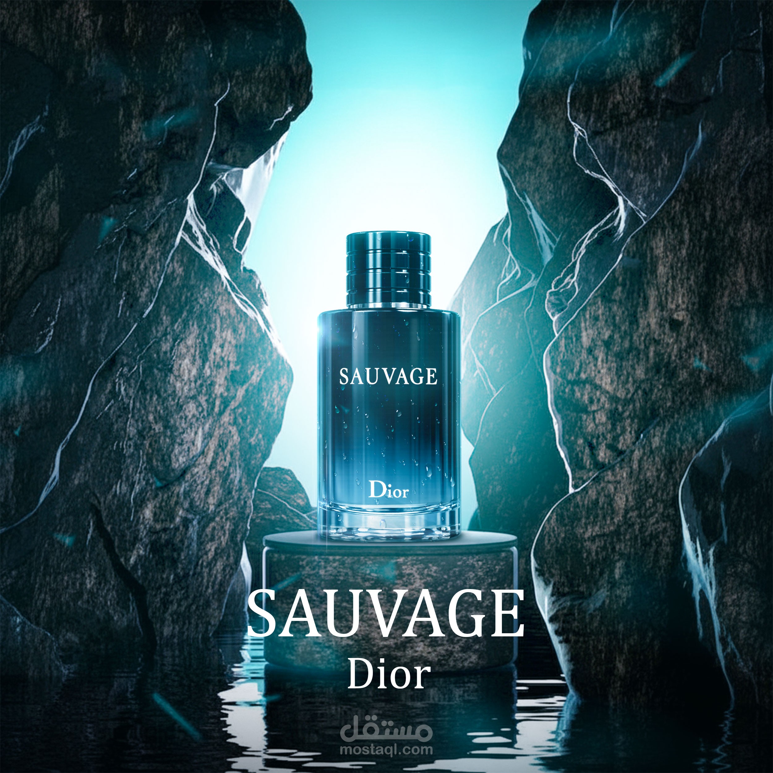 تصميم سوشيال ميديا Sauvage Dior