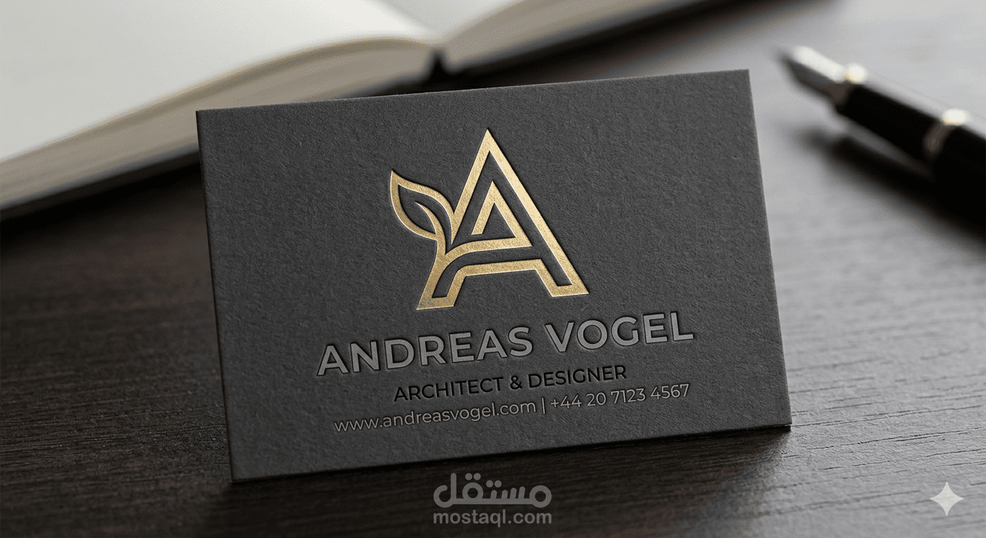 تصميم هوية بصرية "Minimalist" لعلامة تجارية شخصية.