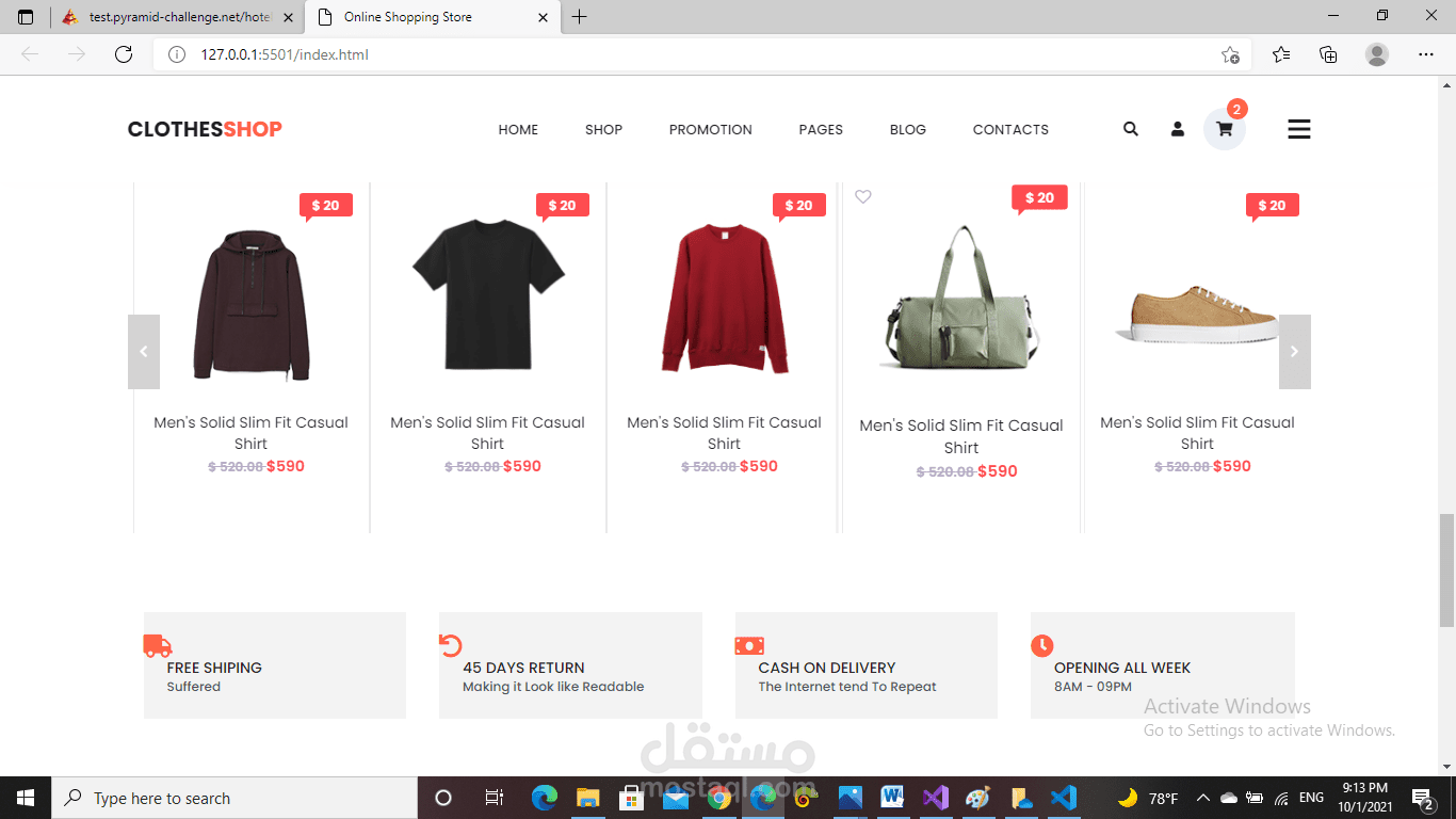 E-Commerce Website