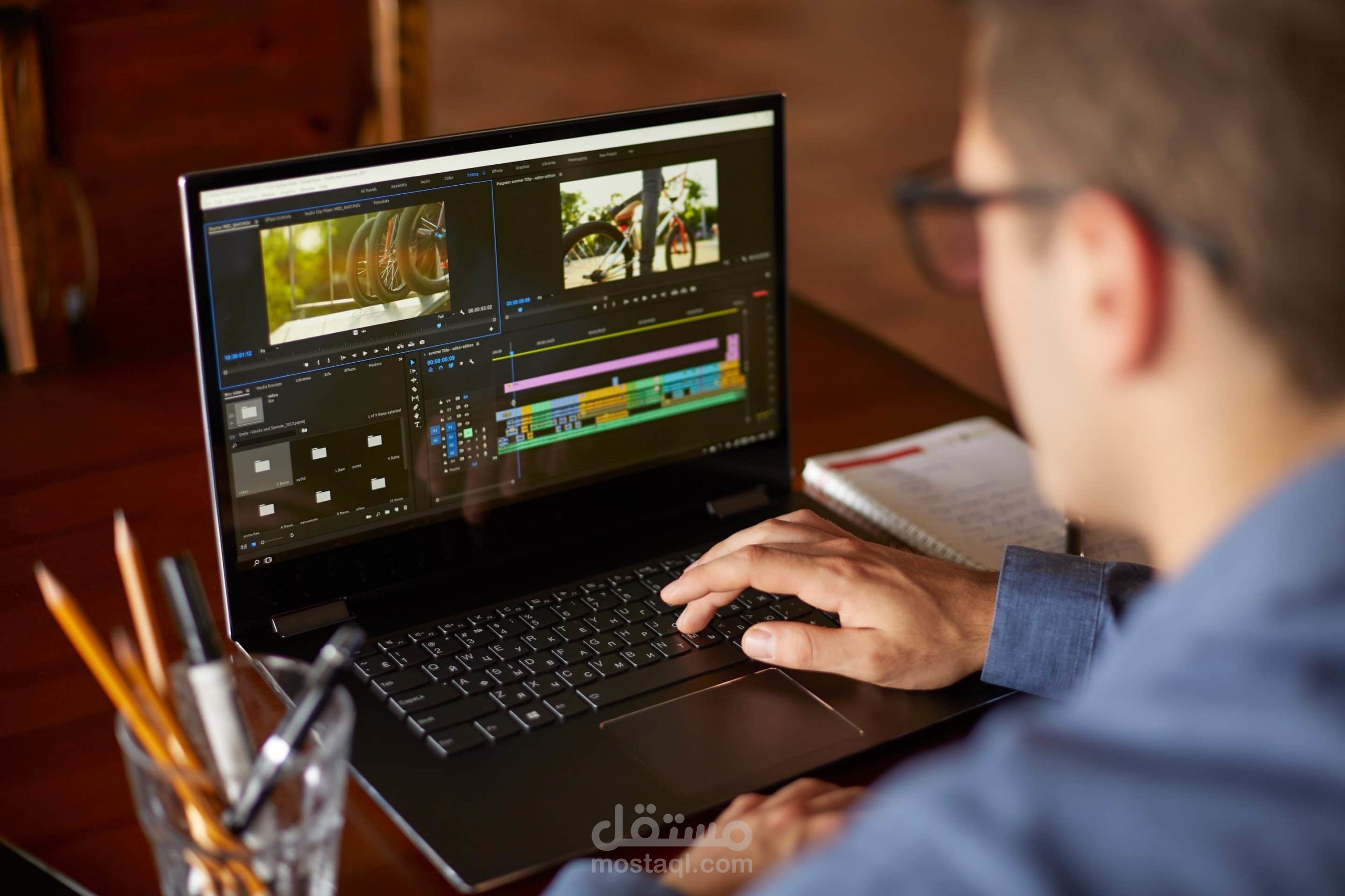 مونتاج فيديوهاتك باحترافية من صانع محتوي