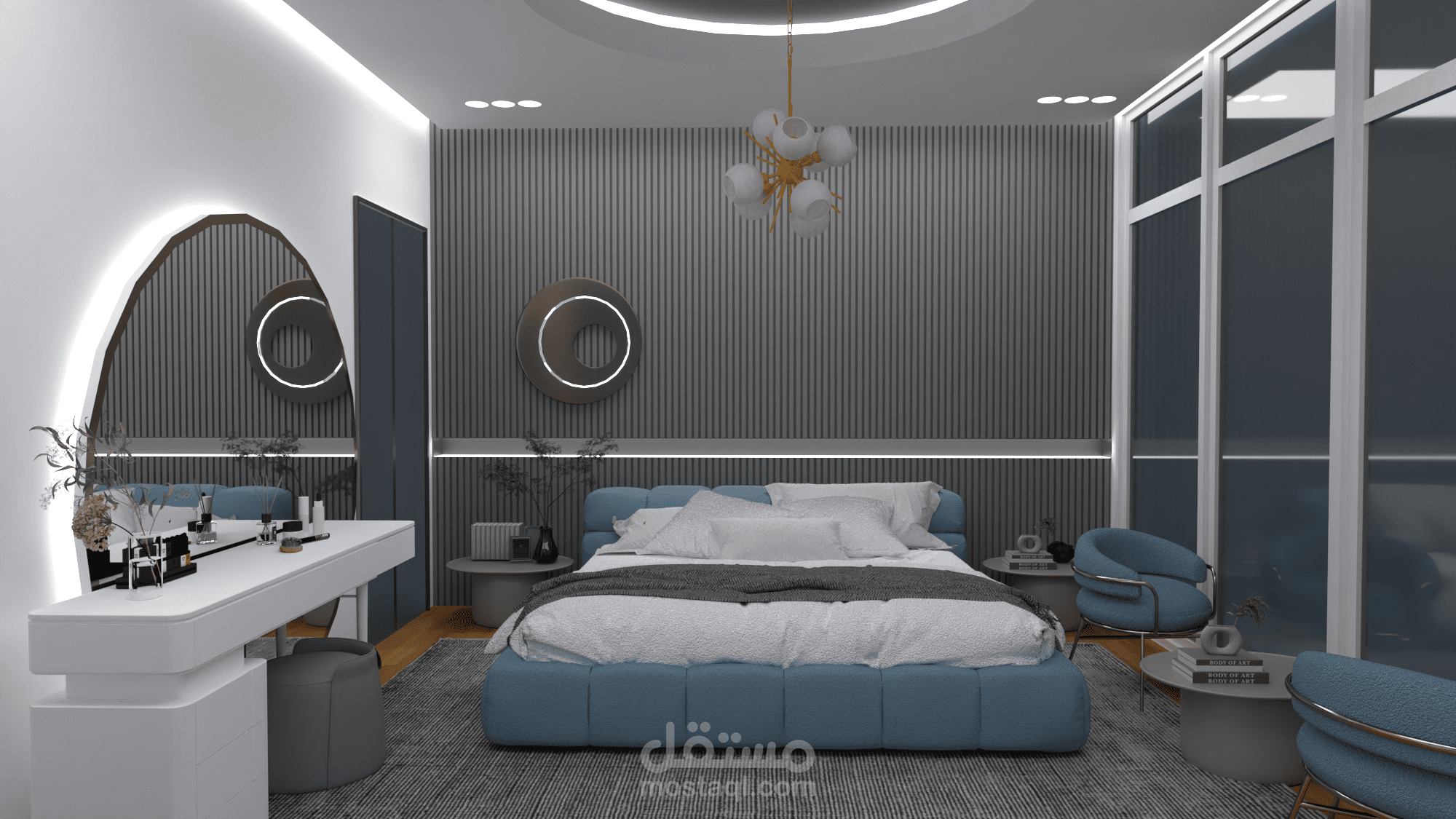 تصاميم فيلل  داخليه مودرن