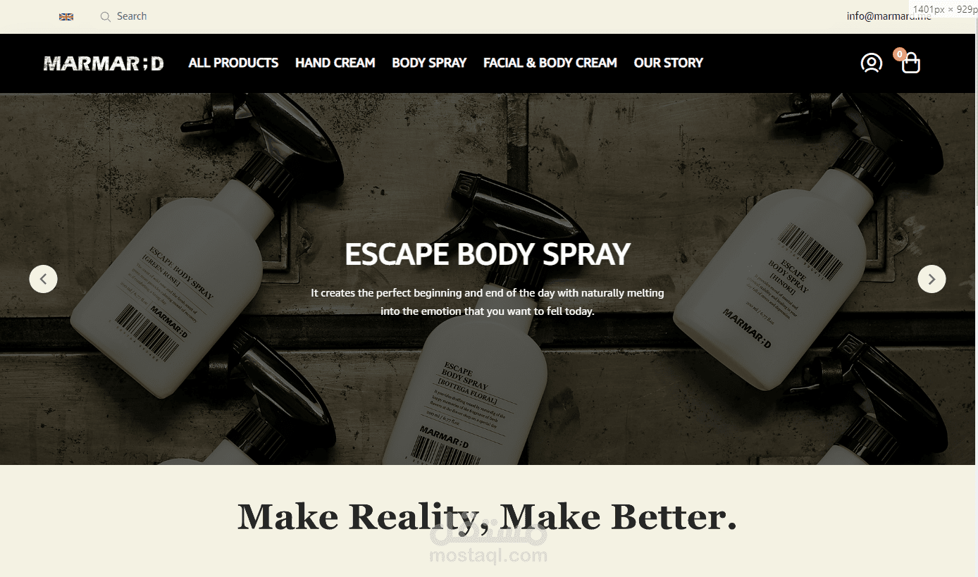 تصميم وبرمجة متجر  marmard - منصة سلة