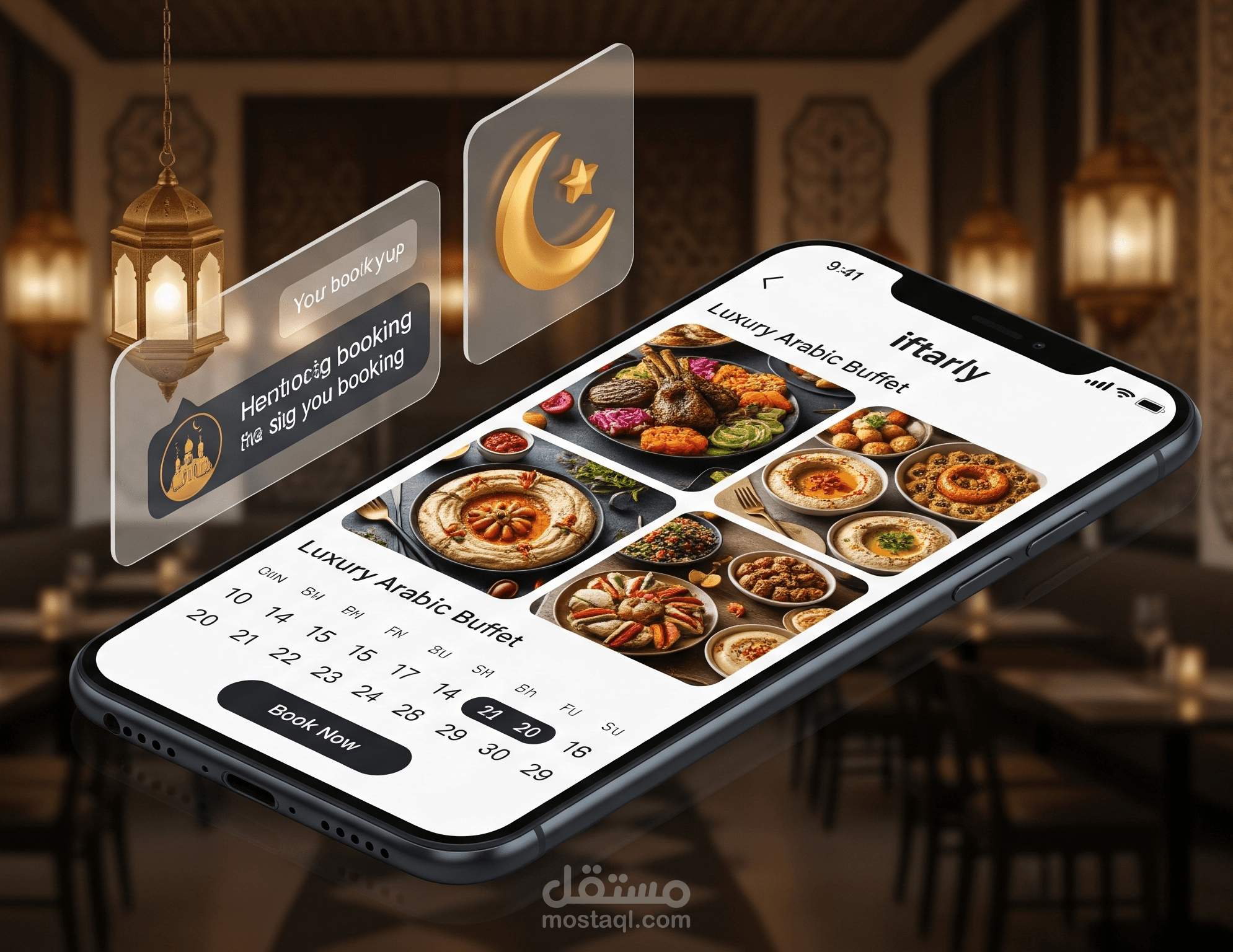 إفطارلي - حجز بوفيهات رمضان