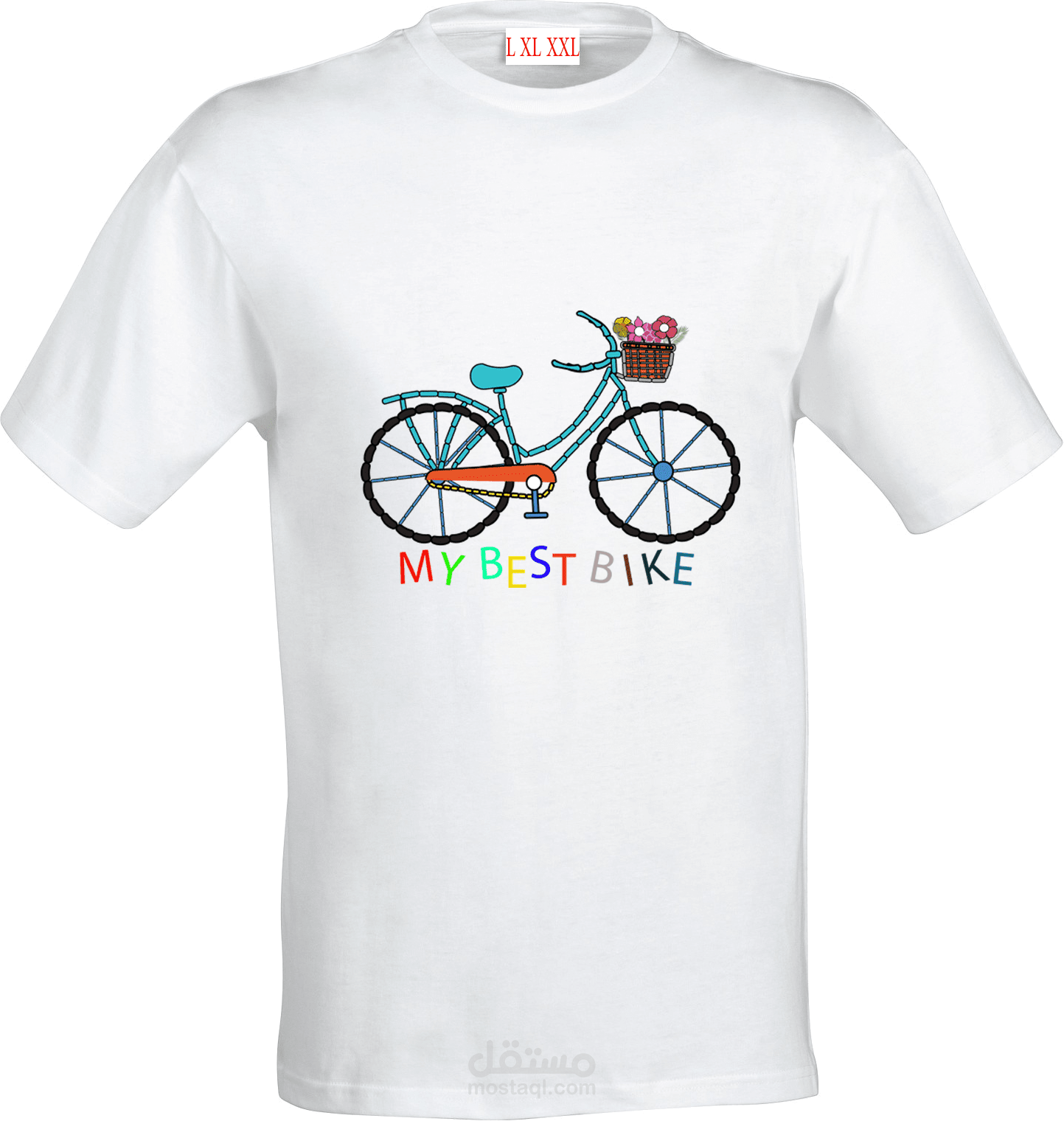 تصميم تي شيرت (my best bike)