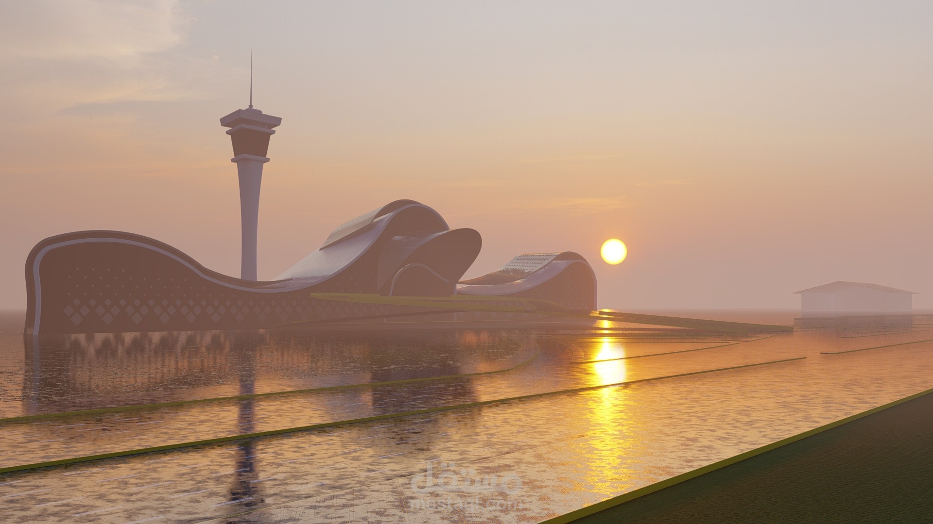 تصميم مطار إقليمي