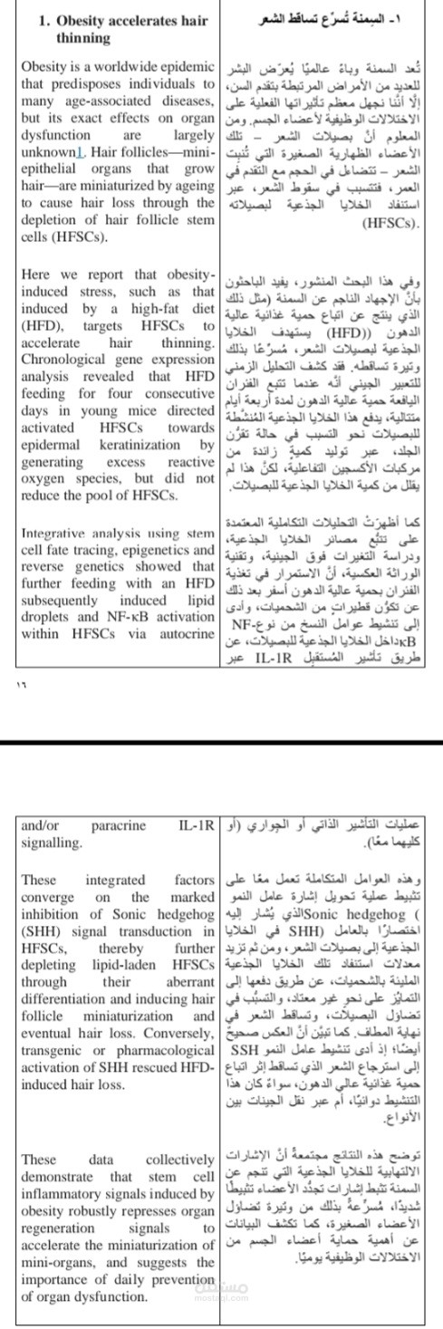 ترجمة احترافية من الانجليزية للعربية والعكس