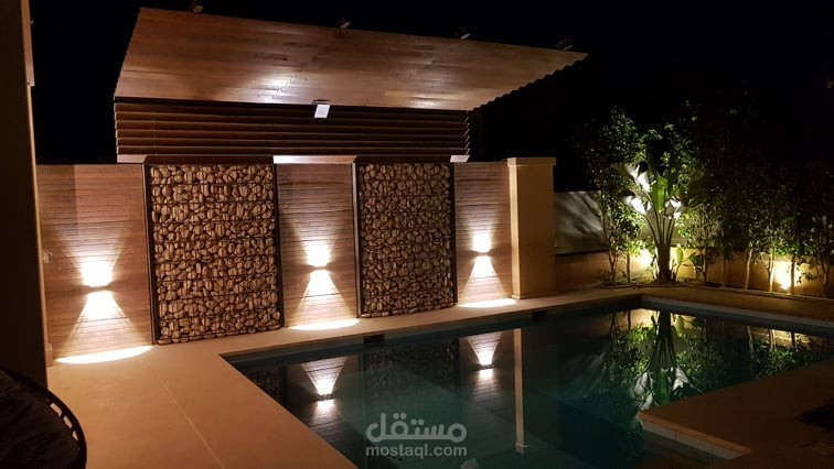 تنفيذ حمام سباحة