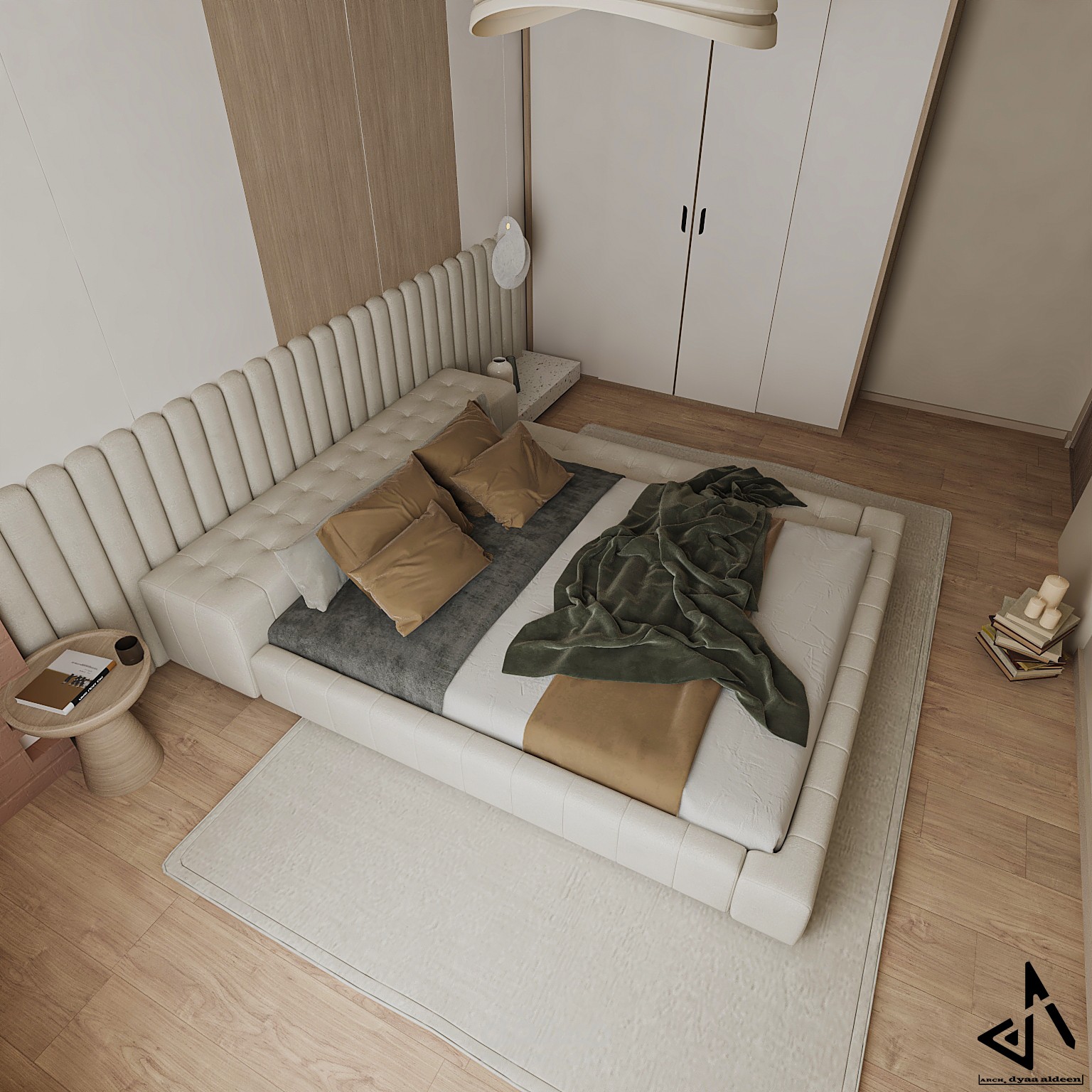 تصميم غرفة نوم بنمط مودرن