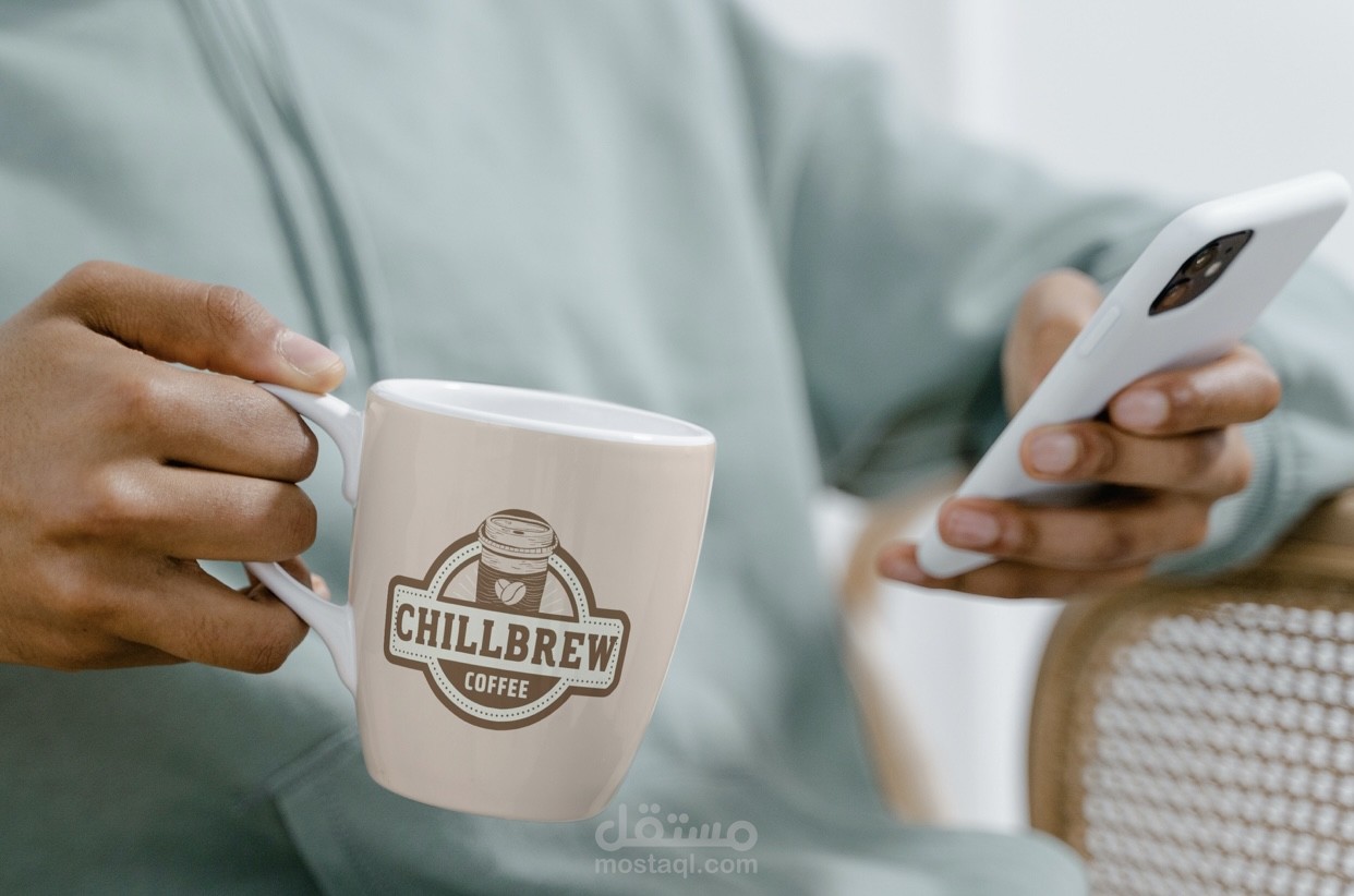 تصميم مميز لشعار كافيه