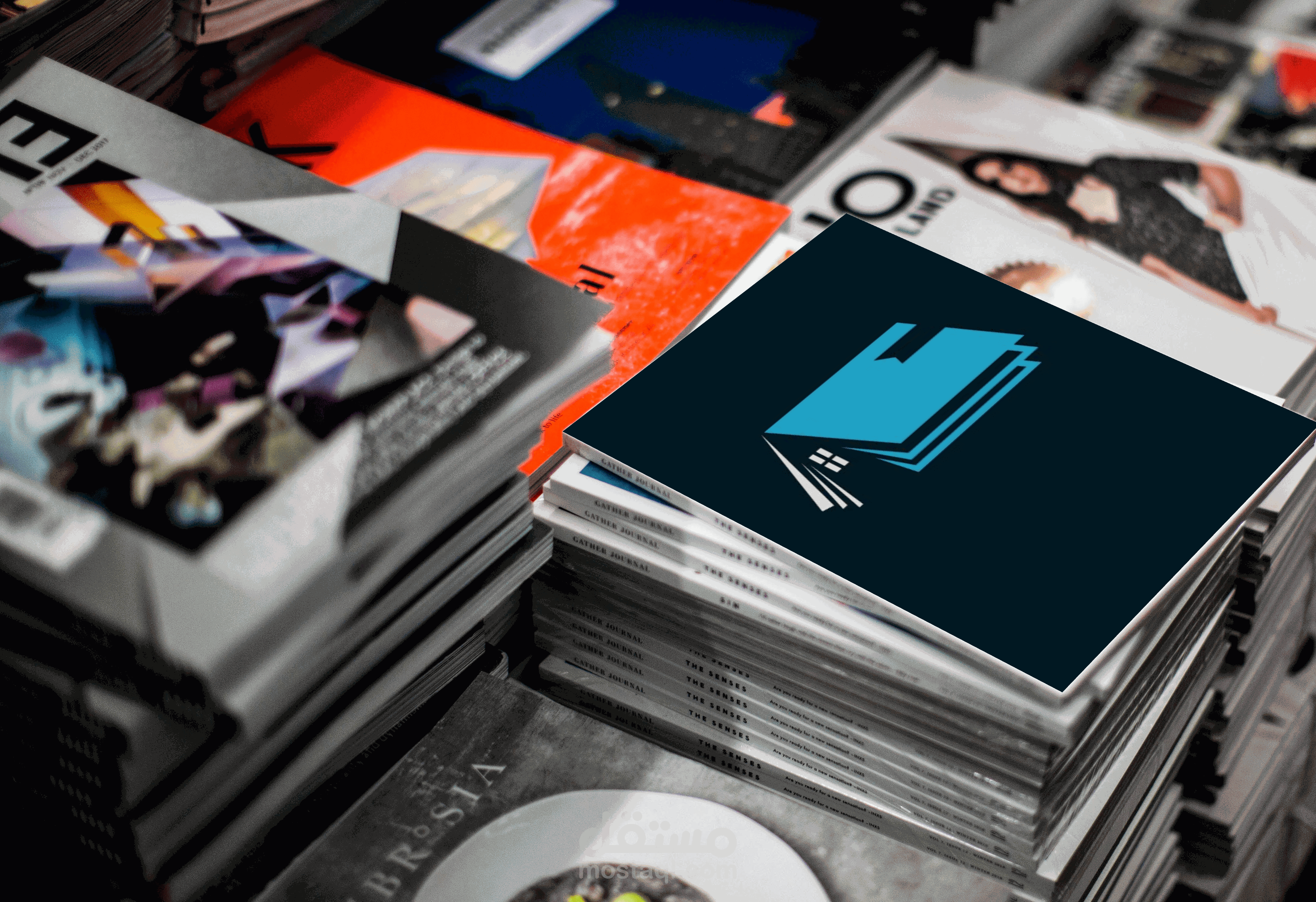 تصميم لوجو لمكتبة