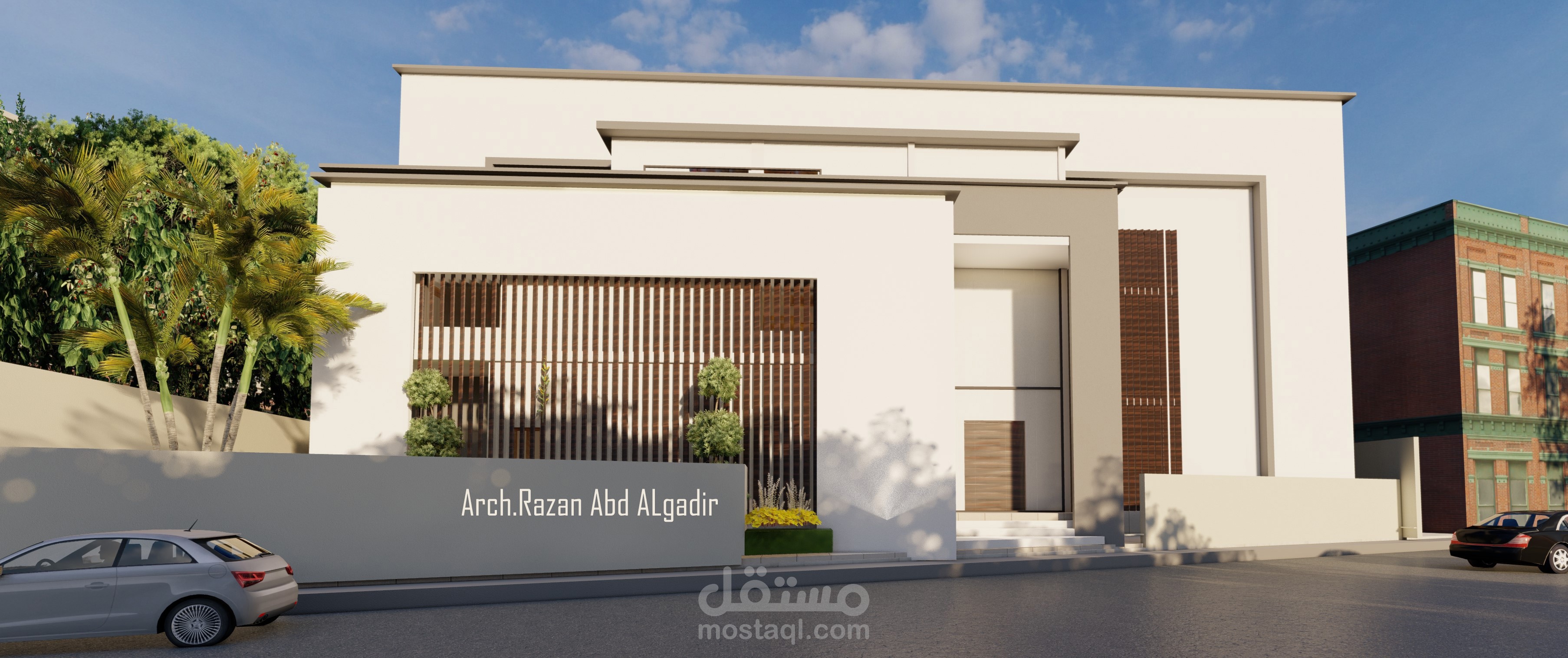 تصميم مودرن فيلا-Modern villa design