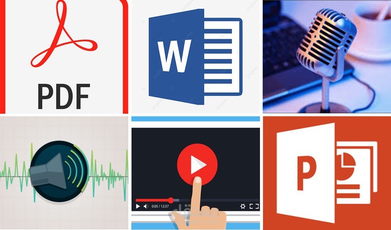تفريغ ملفات صوتية وفيديو والمحاضرات والصور وكتابتها الي word