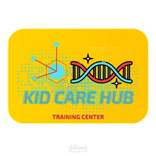 شعار مركز رعاية الأطفال