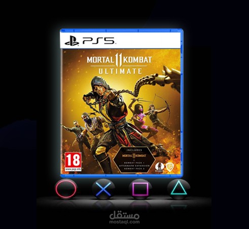 تصاميم سوشيال ميديا لموقع العاب وبلاي ستيشن