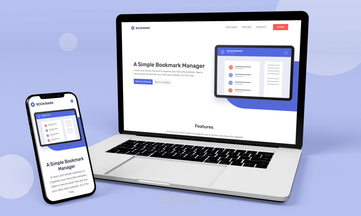 Landing Page with Bootstrap