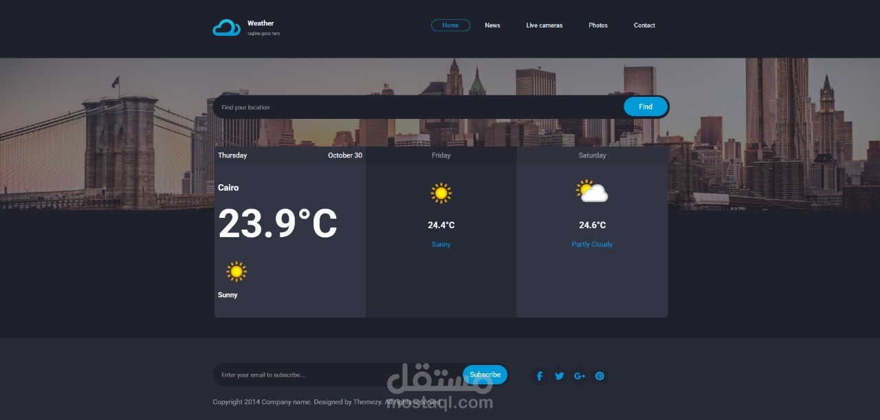 Weather-Website