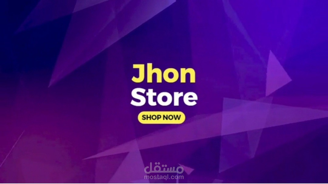 AD for Jhon store