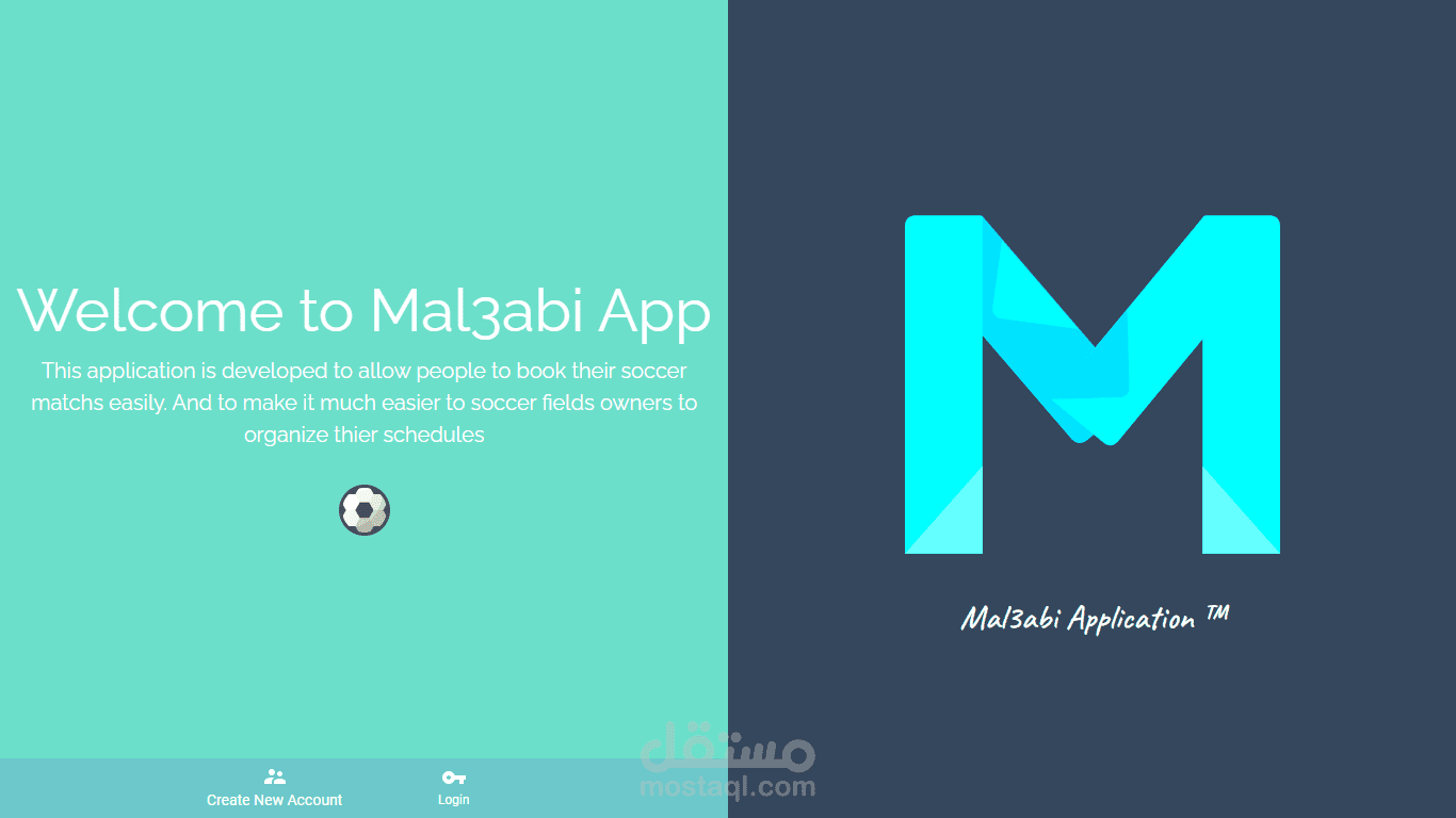 Mal3abi Web Application