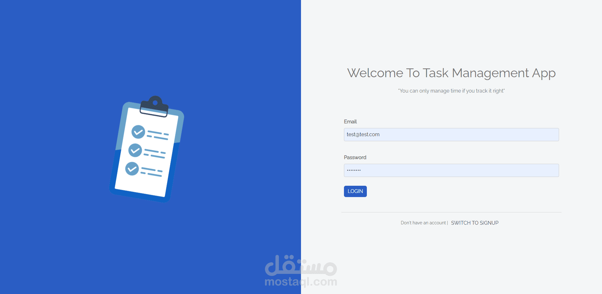 Kanban task management web app (React.js & Node.js)