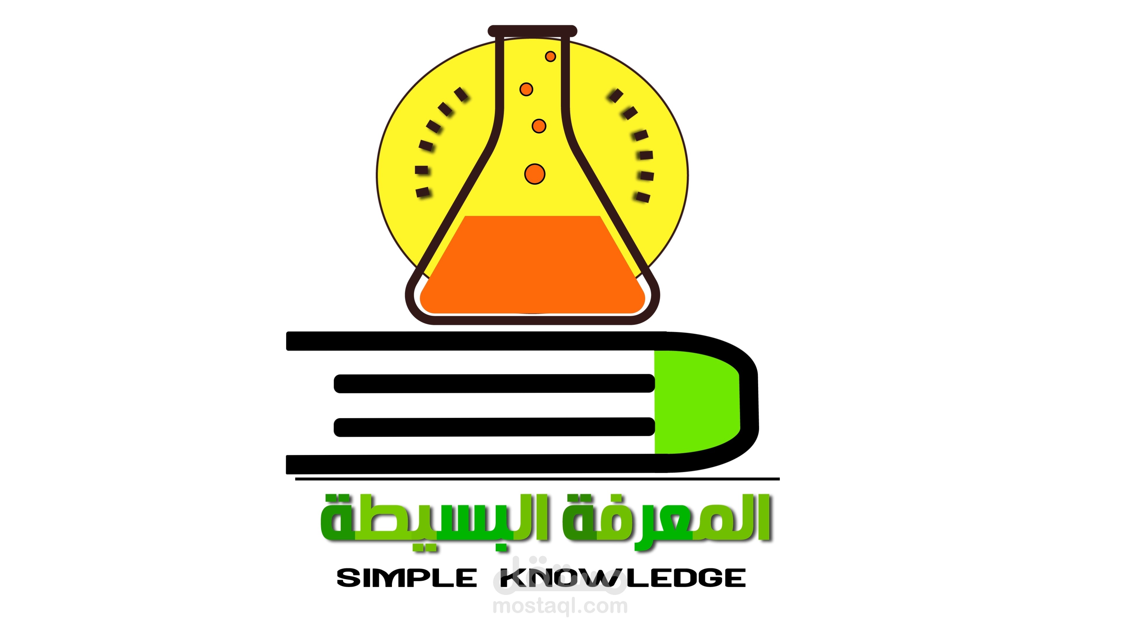 تصميم انترو لقناه المعرفه البسيطة