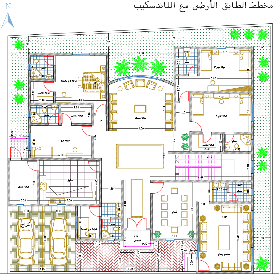 إعاة رسم وتصميم مخطط - السعوية